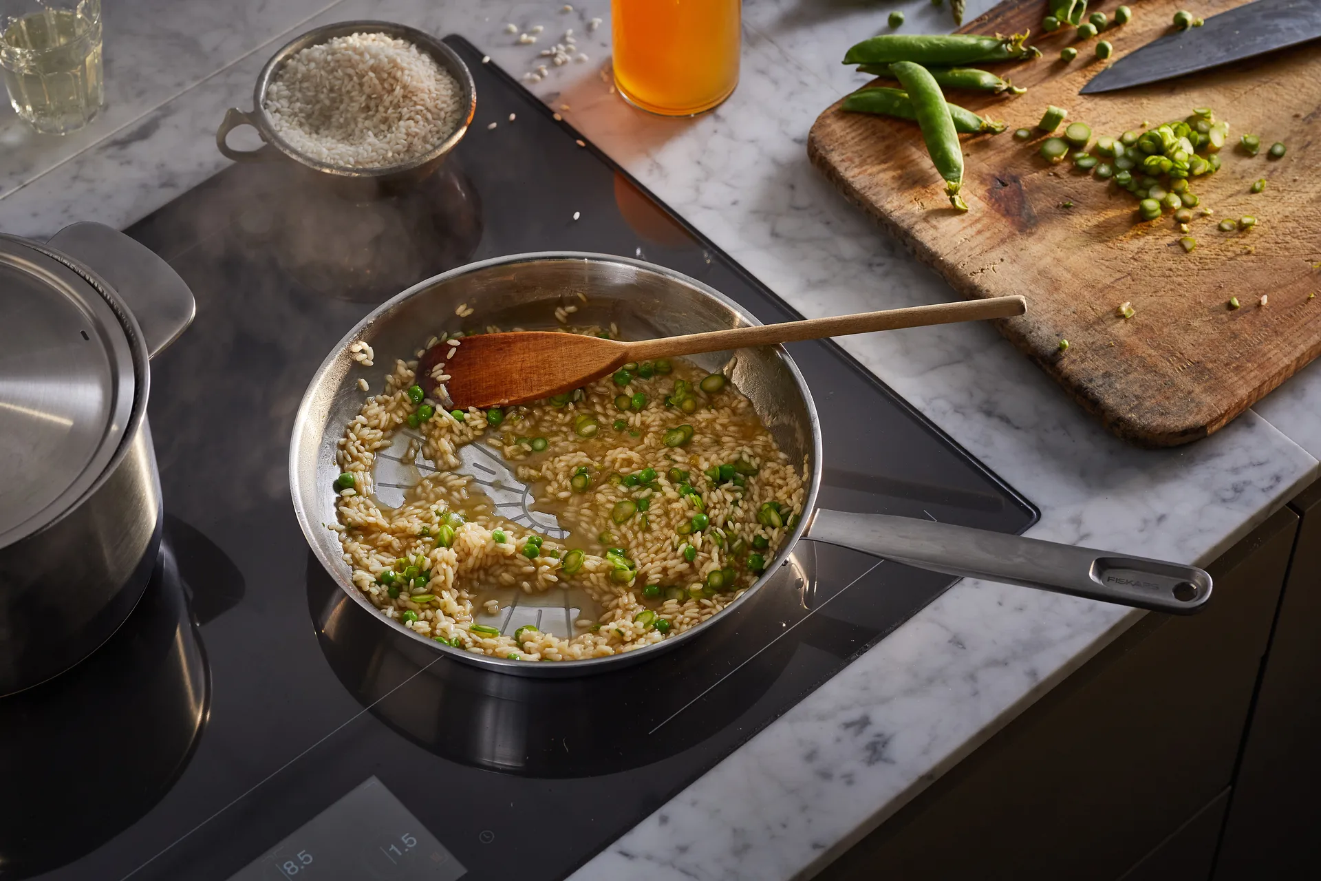 All Steel Pure koekenpannenset, 2-delig
 Fiskars