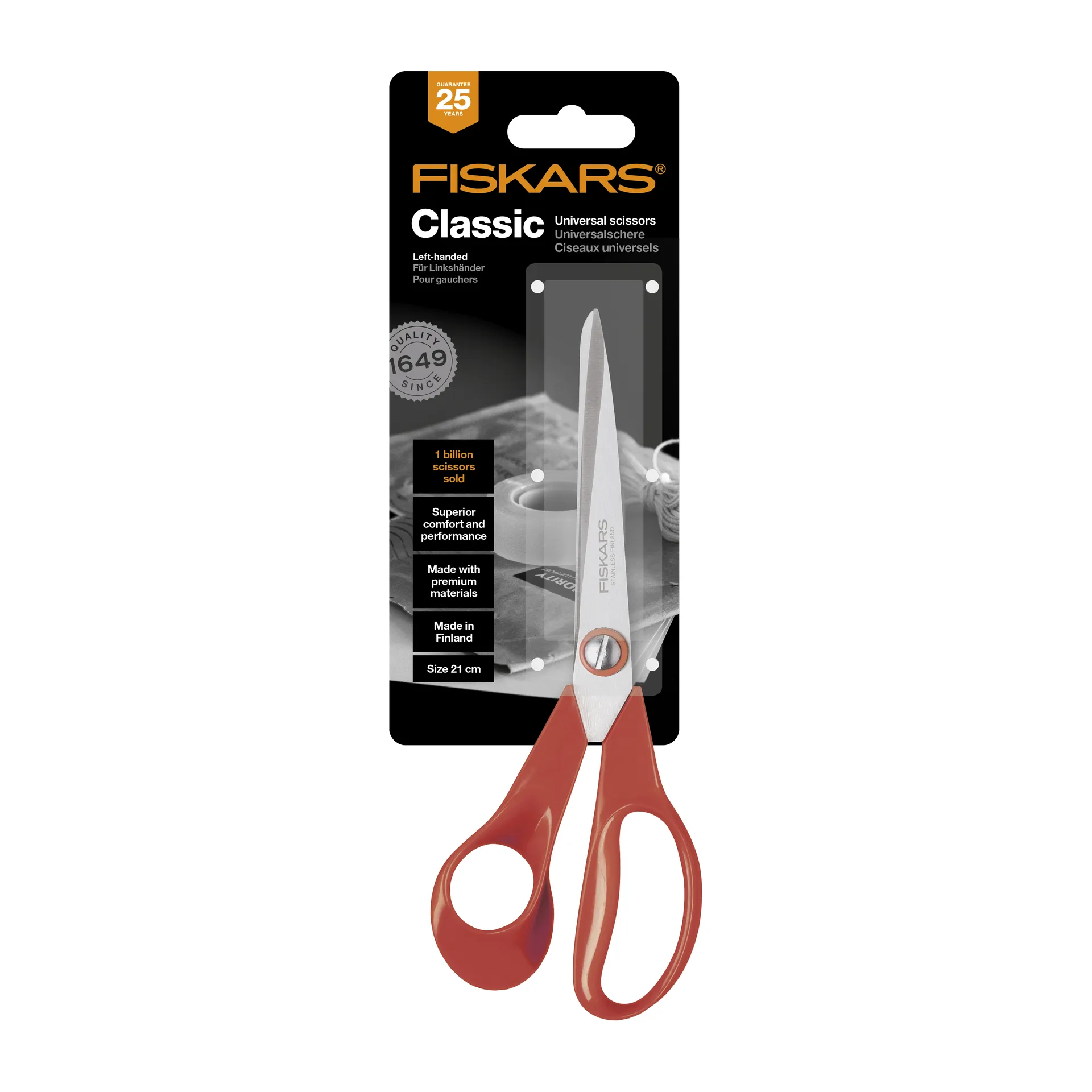 Classic General purpose schaar, linkshandig Fiskars