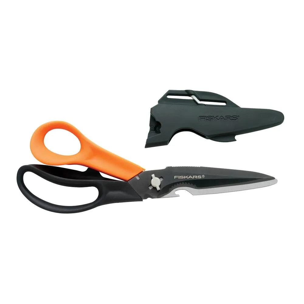 Cuts multi schaar, oranje Fiskars