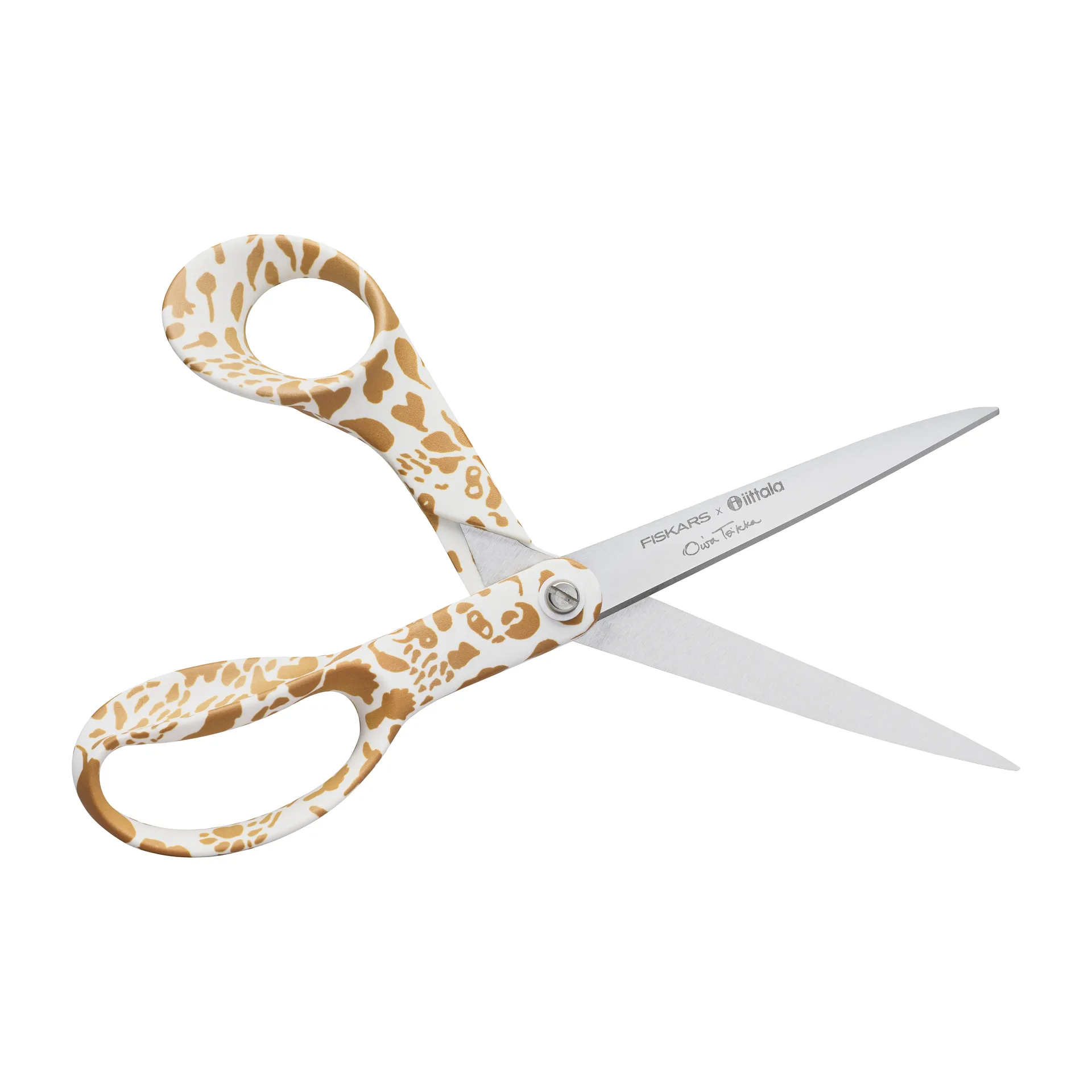 Fiskars x Iittala universele schaar 21 cm, Cheetah bruin Fiskars