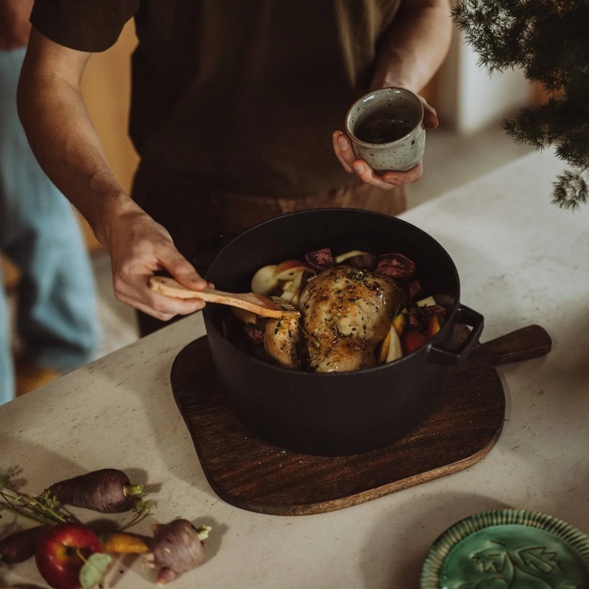 Folken kookpan, Met deksel, 6 l Fiskars