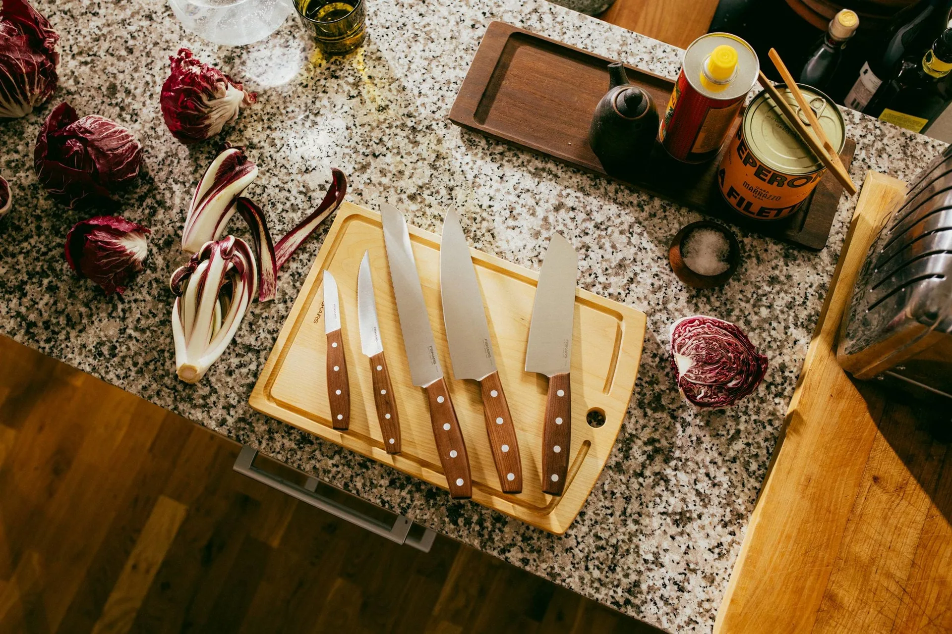 Folken messenset, 5-delig Fiskars