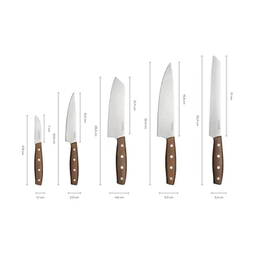 Folken messenset - 5-delig - Fiskars
