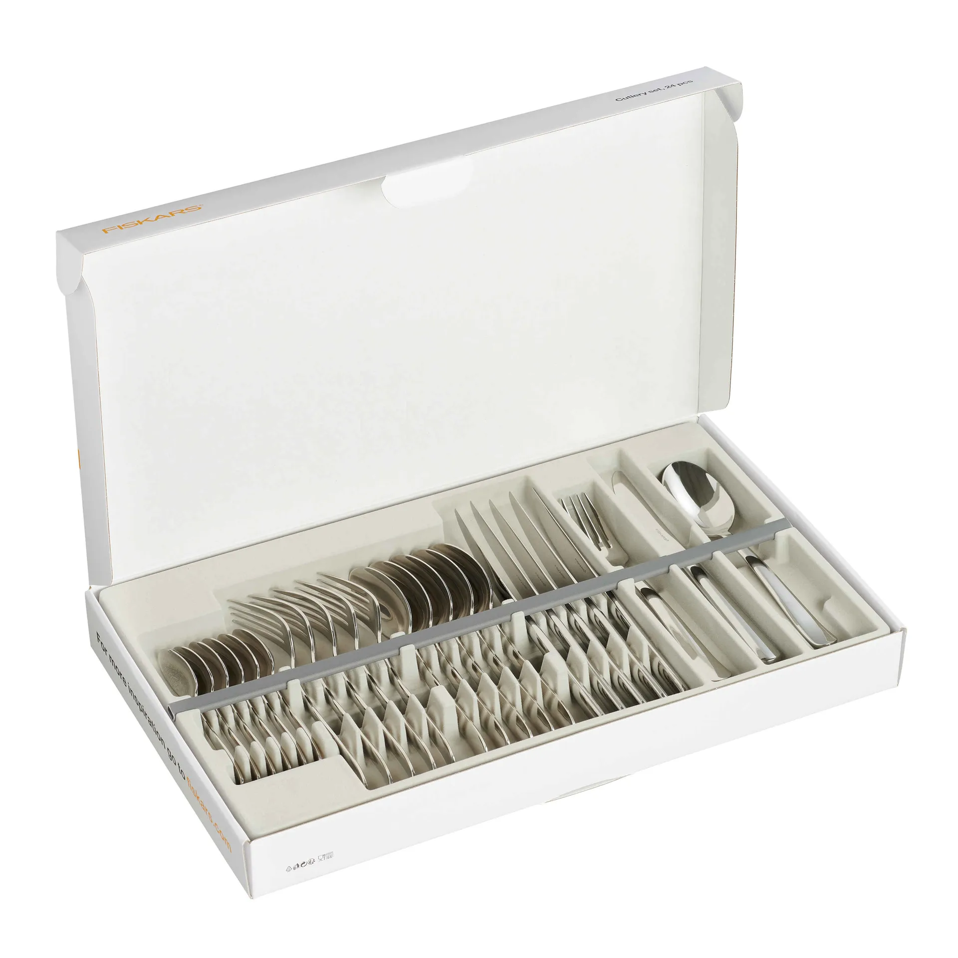 Functional Form bestekset glanzend, 24-delig Fiskars