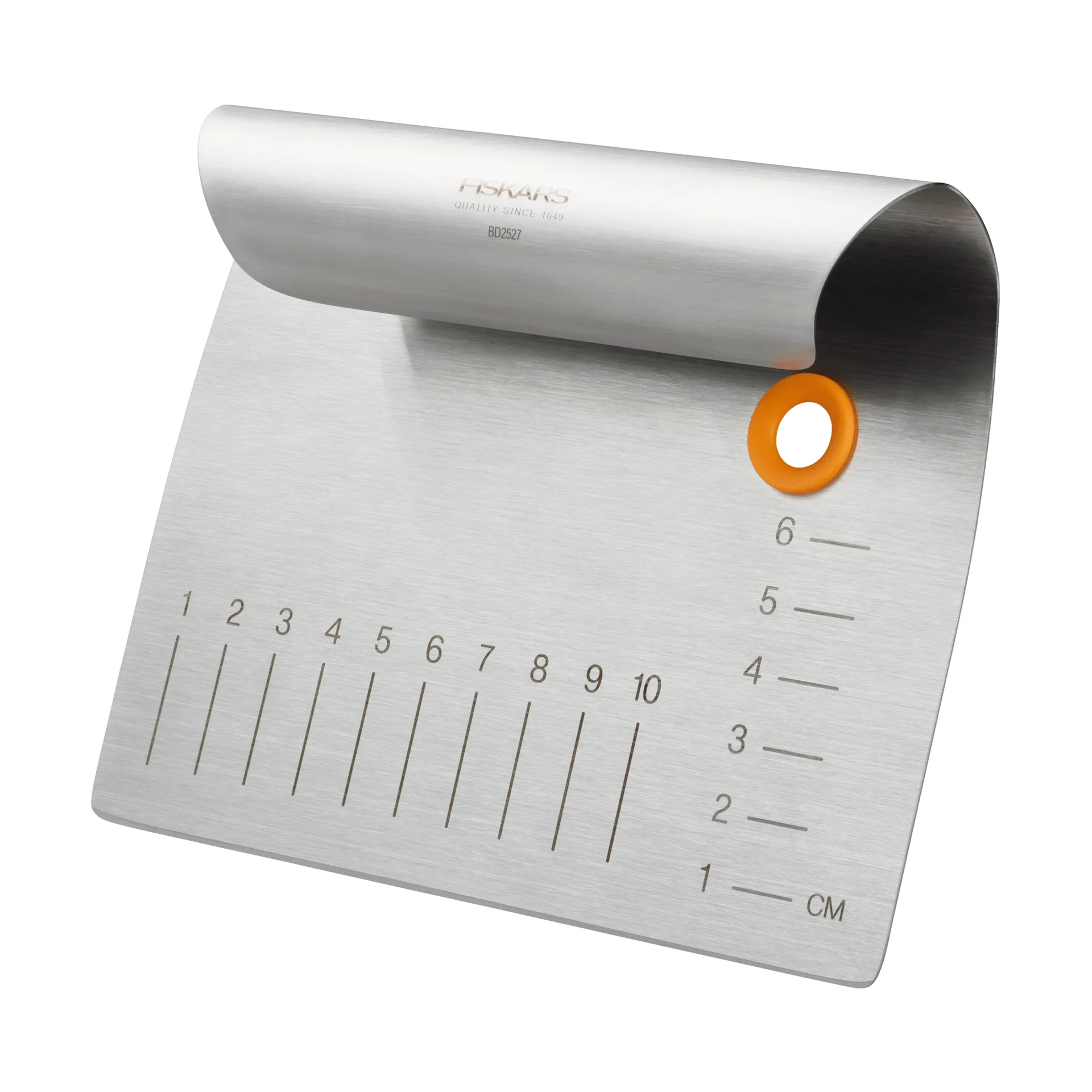 Functional Form deegschraper, Metaal-siliconen, 2 delen Fiskars