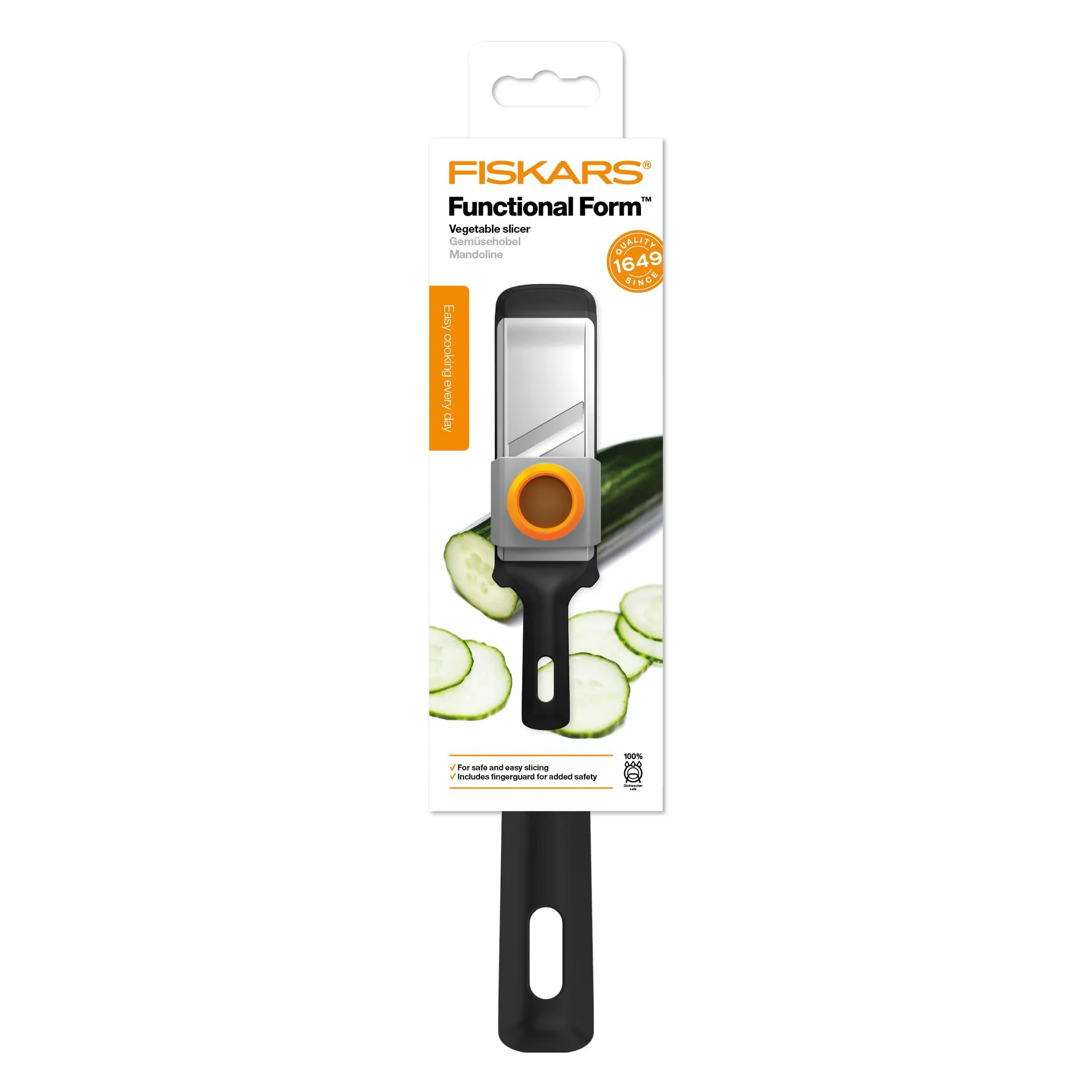 Functional Form groentesnijder, Zwart Fiskars
