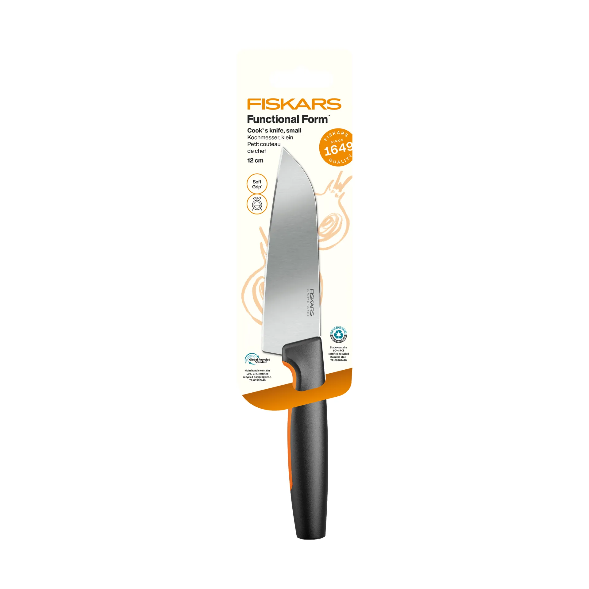 Functional Form koksmes, Klein, roestvrij staal Fiskars