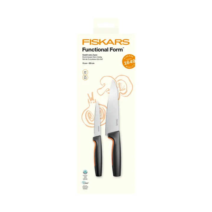 Functional Form koksmes-set - Roestvrij staal, 2 delen - Fiskars