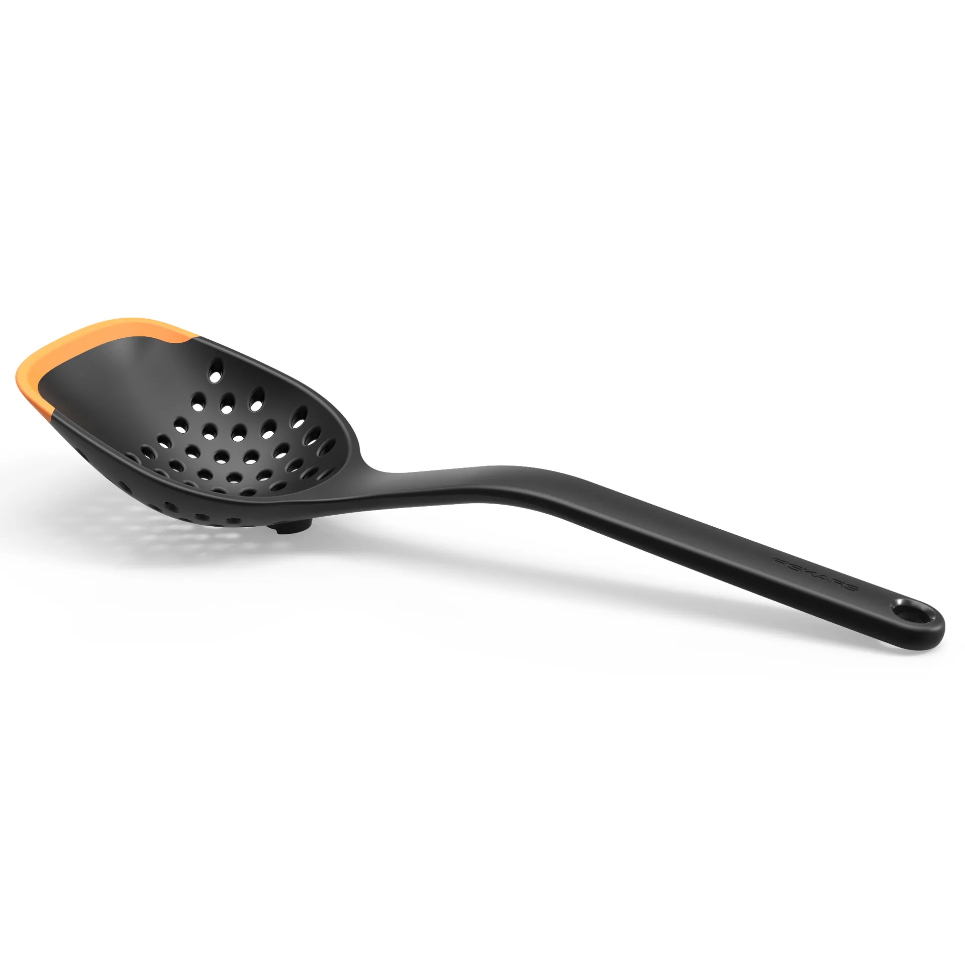 Functional Form lepel met gat 29,6 cm, Zwart Fiskars