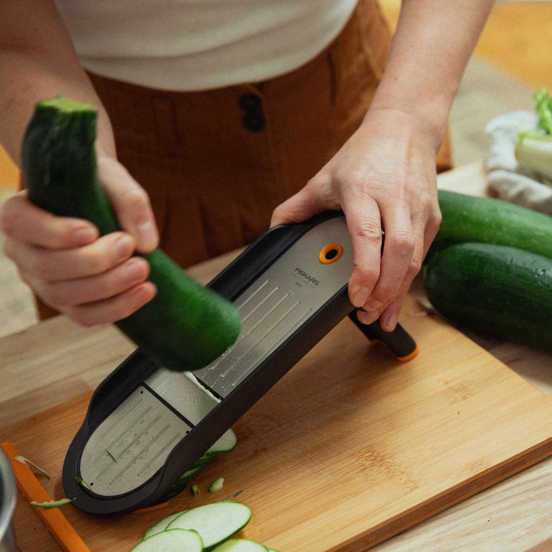 Functional Form mandoline, Roestvrij staal, 30,8 cm Fiskars
