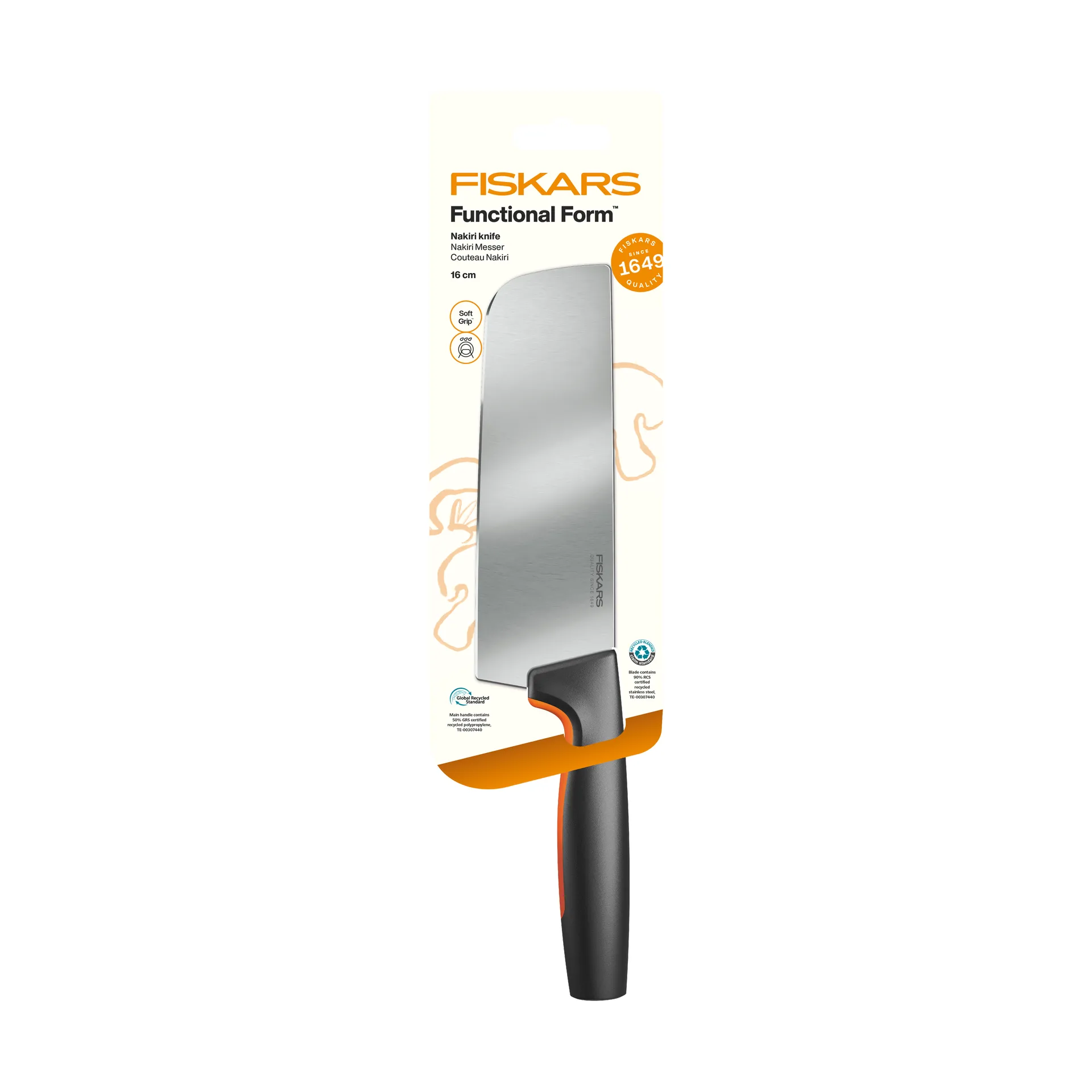 Functional Form nakirimes, Roestvrij staal Fiskars