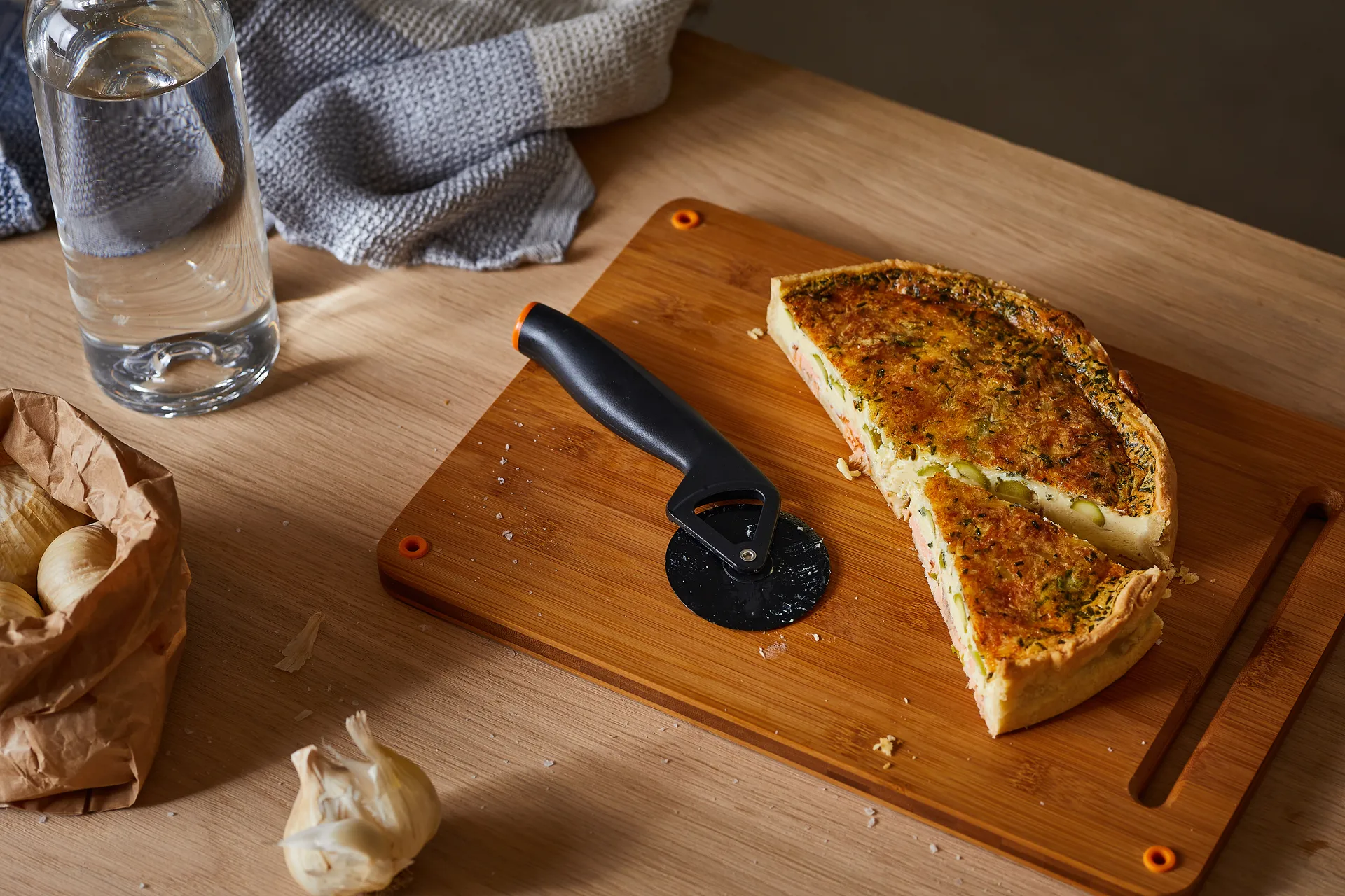 Functional Form pizzasnijder, Zwart Fiskars