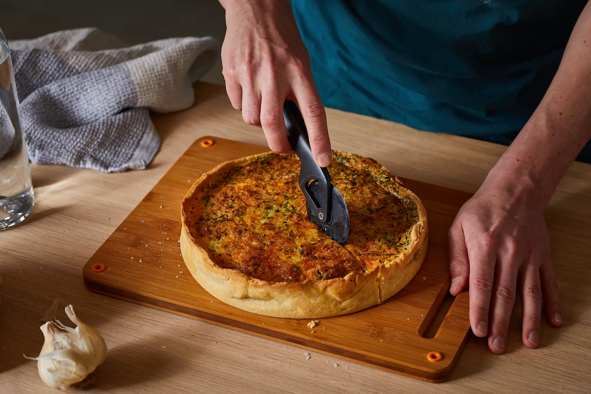 Functional Form pizzasnijder, Zwart Fiskars