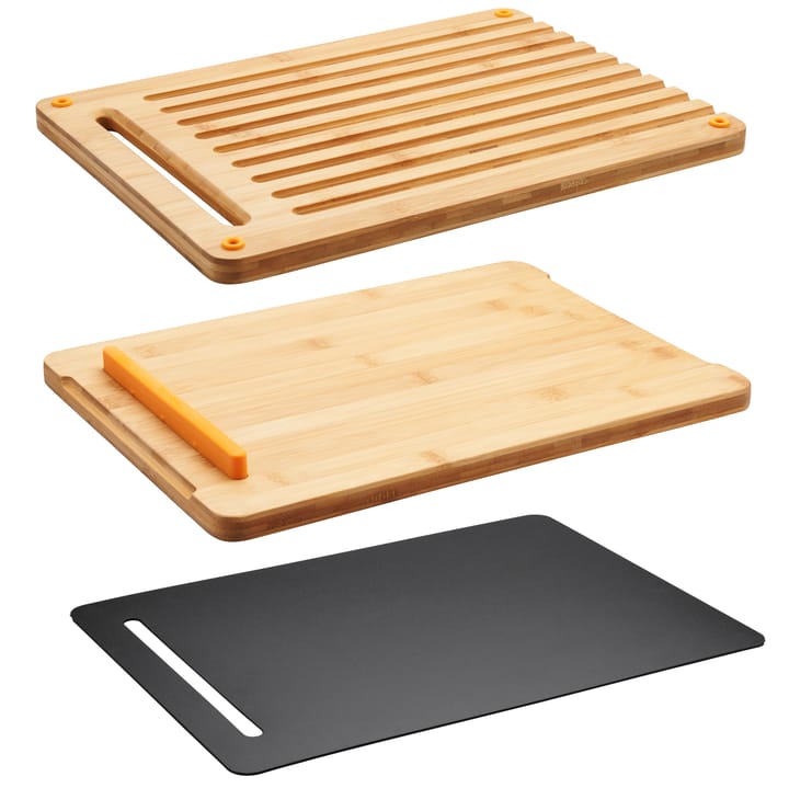 Functional Form snijplank 3-delig, Bamboe-kunststof Fiskars