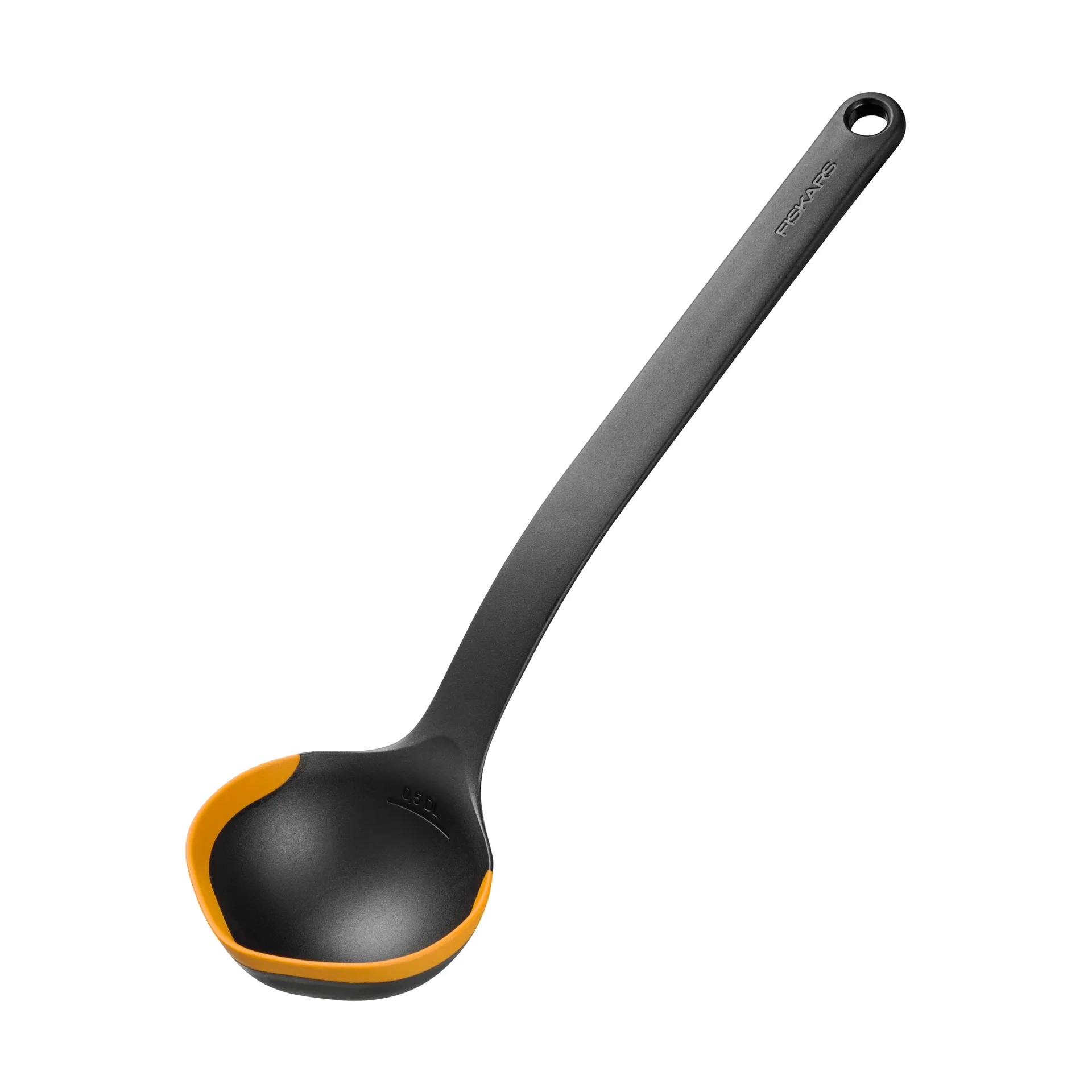 Functional Form soeplepel, Zwart-oranje, 36,2 cm Fiskars