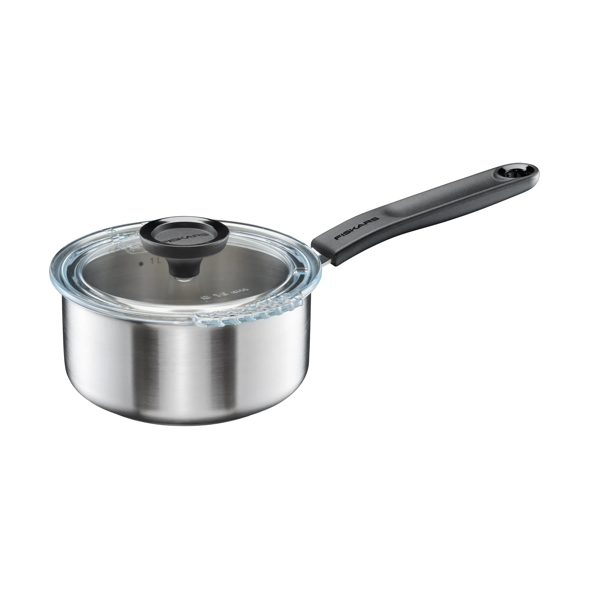 Functional Form steelpan met deksel, 1,5 L Fiskars