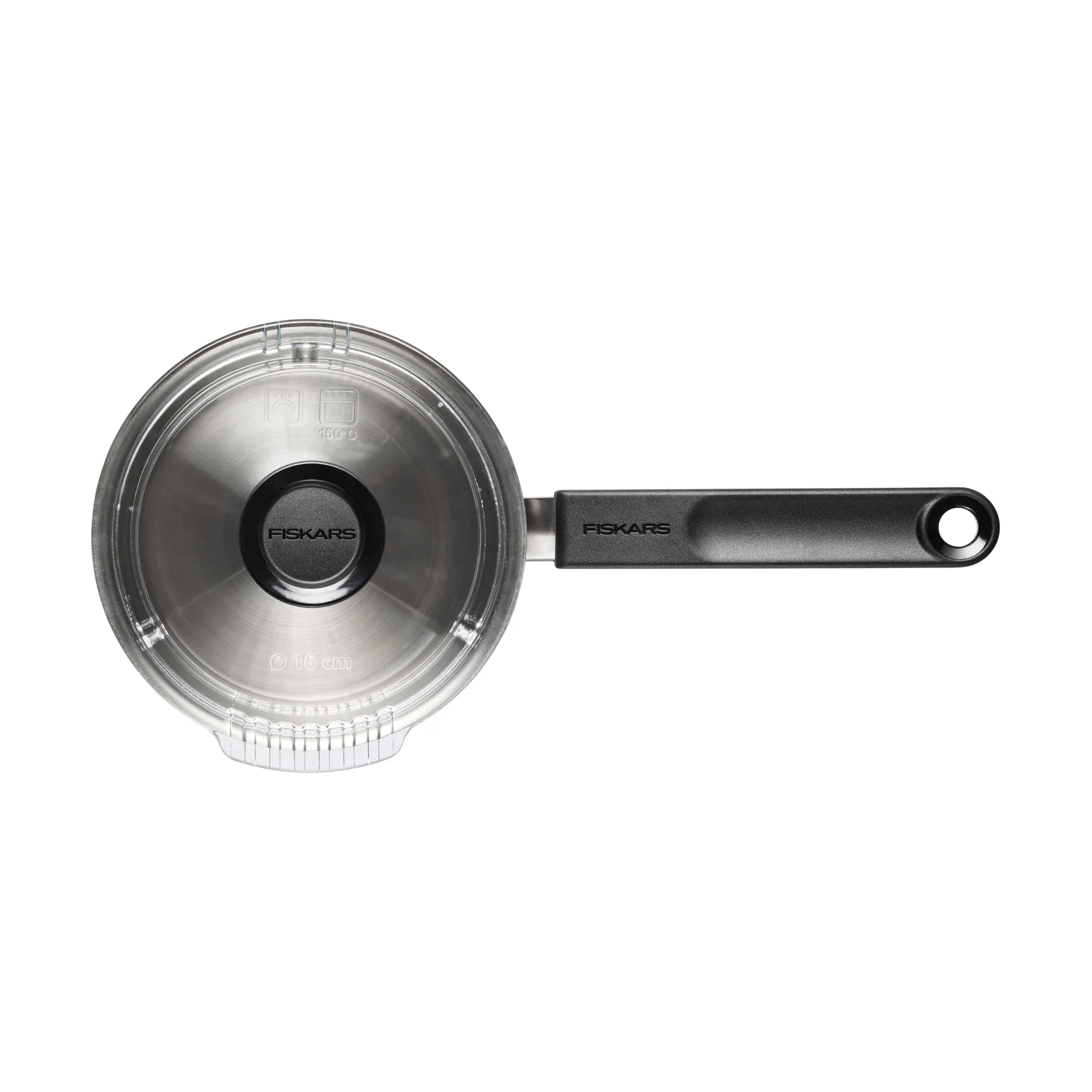 Functional Form steelpan met deksel, 1,5 L Fiskars