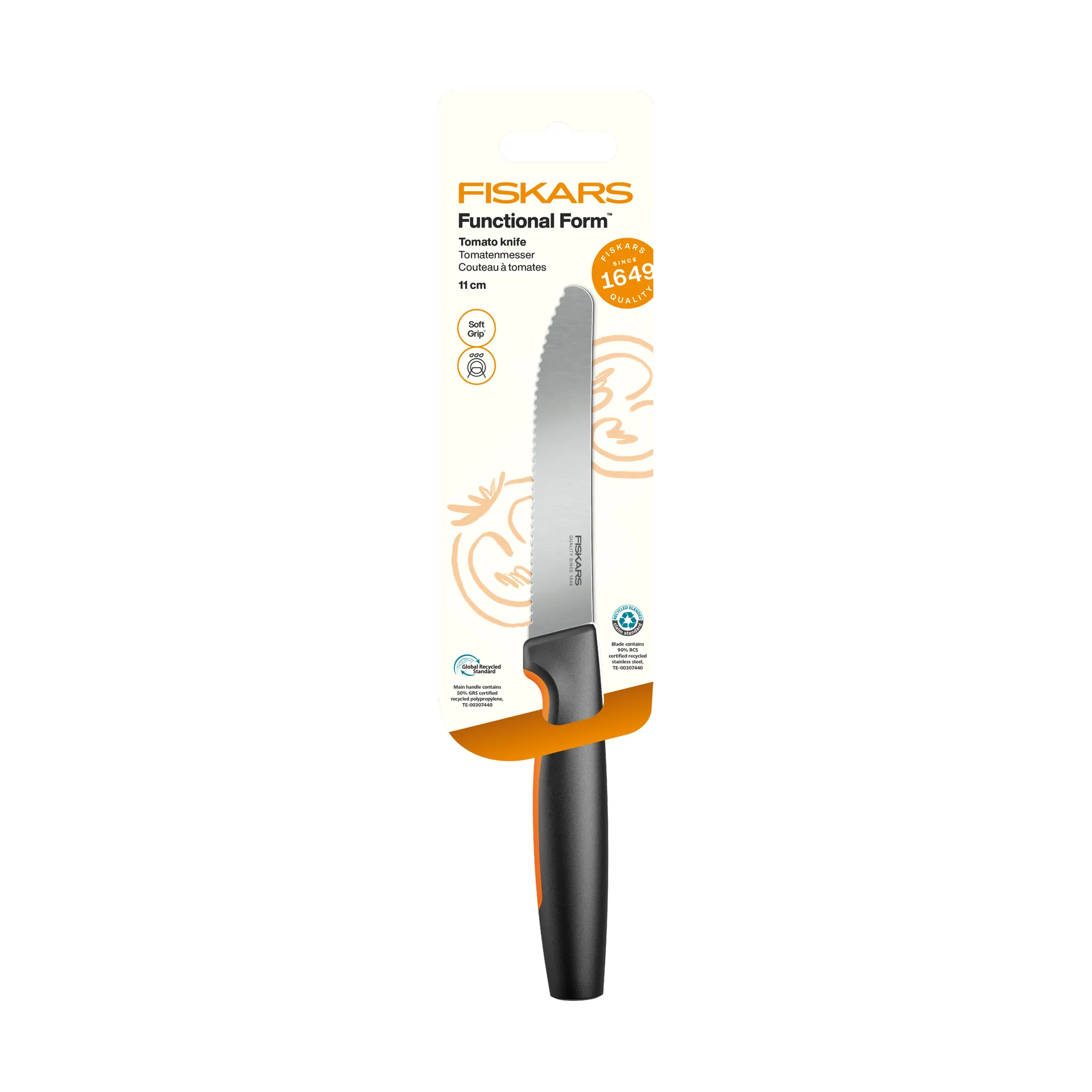 Functional Form tomatenmes, Roestvrij staal Fiskars