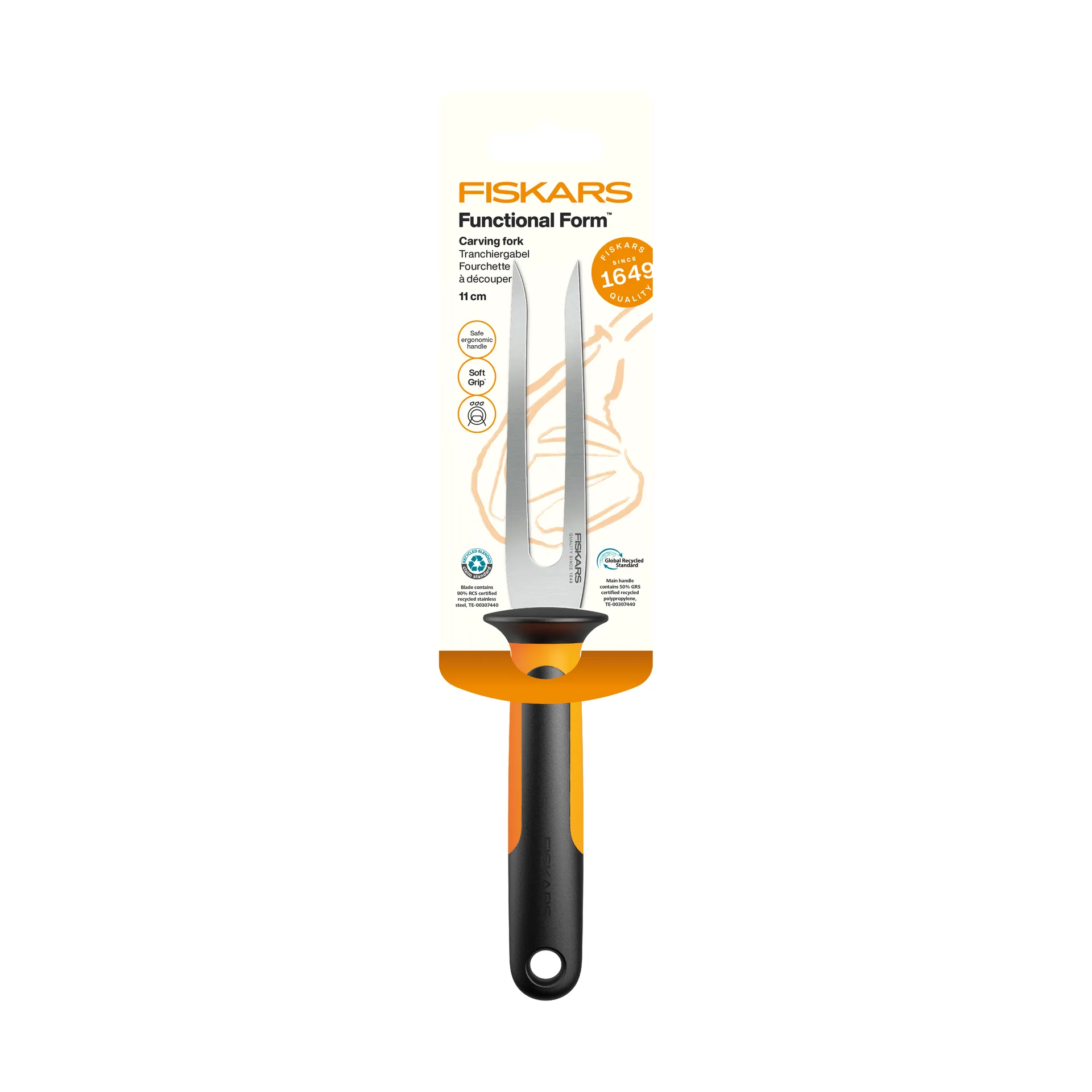 Functional Form vleeshaak, Roestvrij staal Fiskars