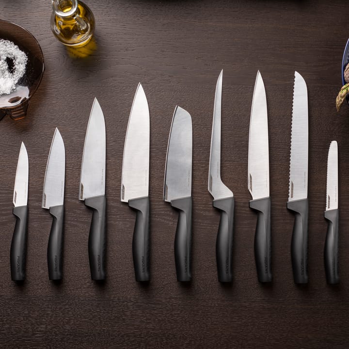 Hard Edge broodmes 22 cm, Roestvrij staal Fiskars