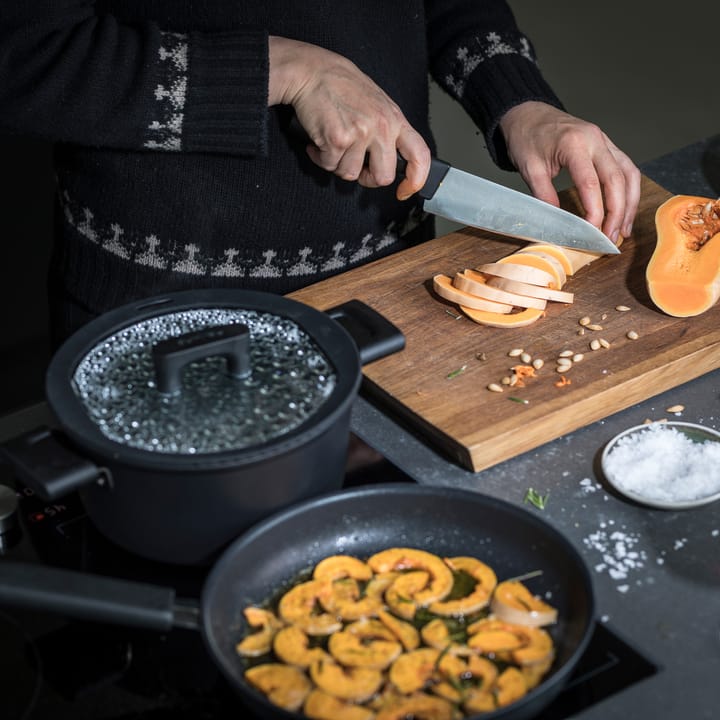 Hard Edge koksmes 20 cm, Roestvrij staal Fiskars
