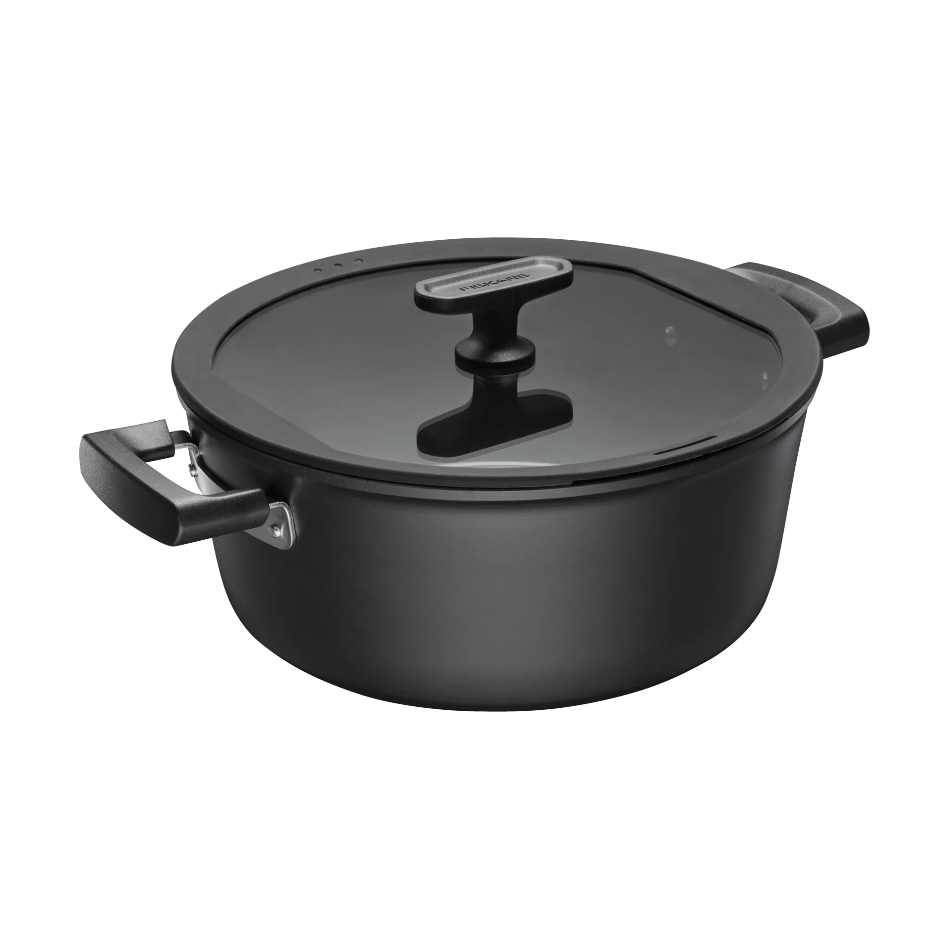 Hard Face pan met deksel Ceratec Superior, 5 L Fiskars