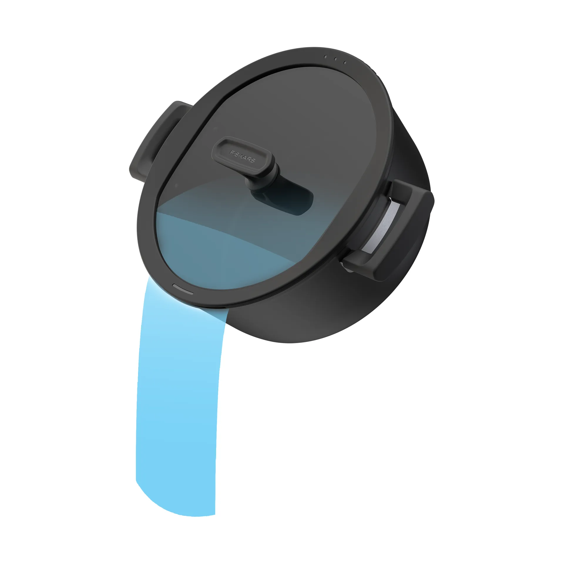 Hard Face pan met deksel Ceratec Superior, 5 L Fiskars