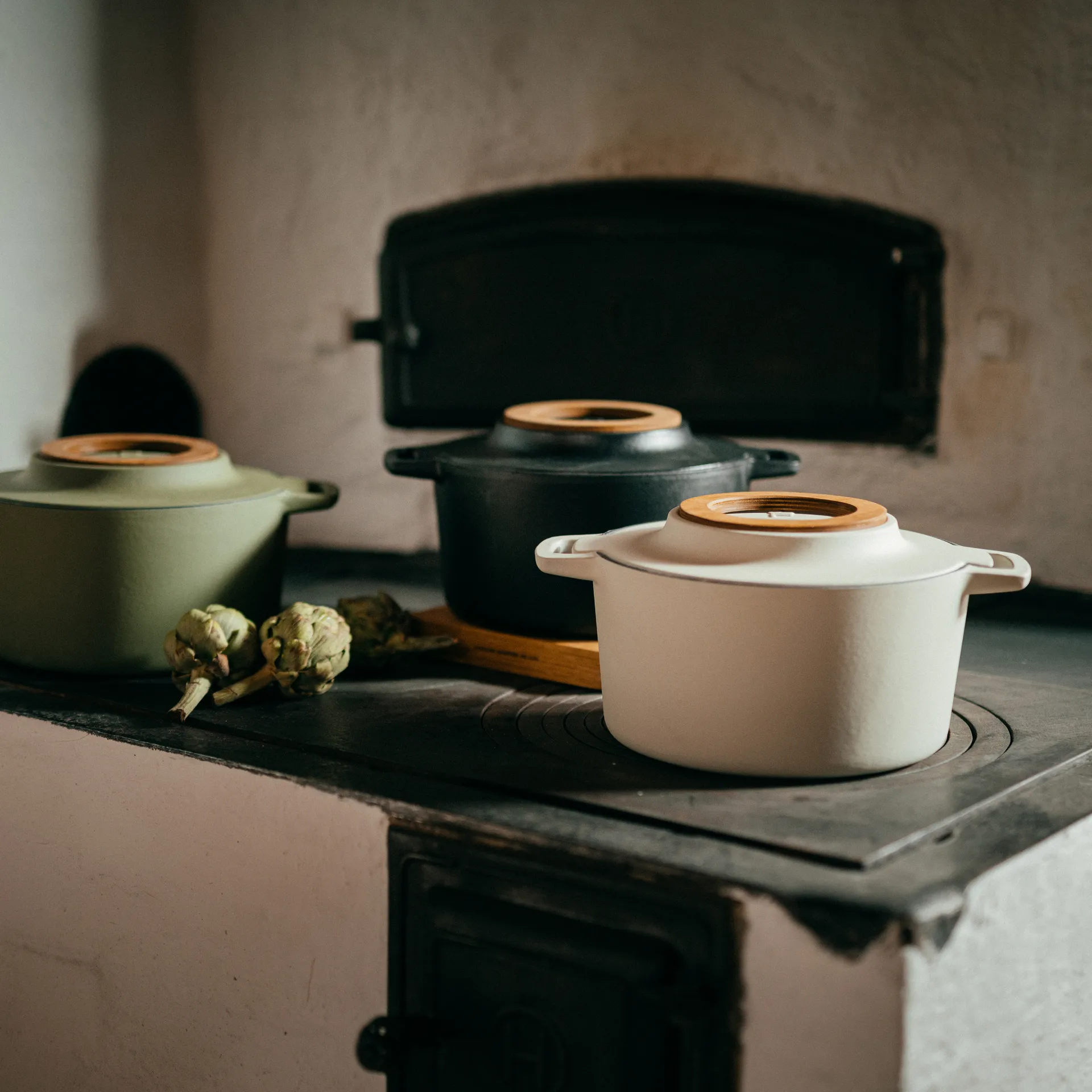 Norden gietijzeren pan berk, 4 L Fiskars