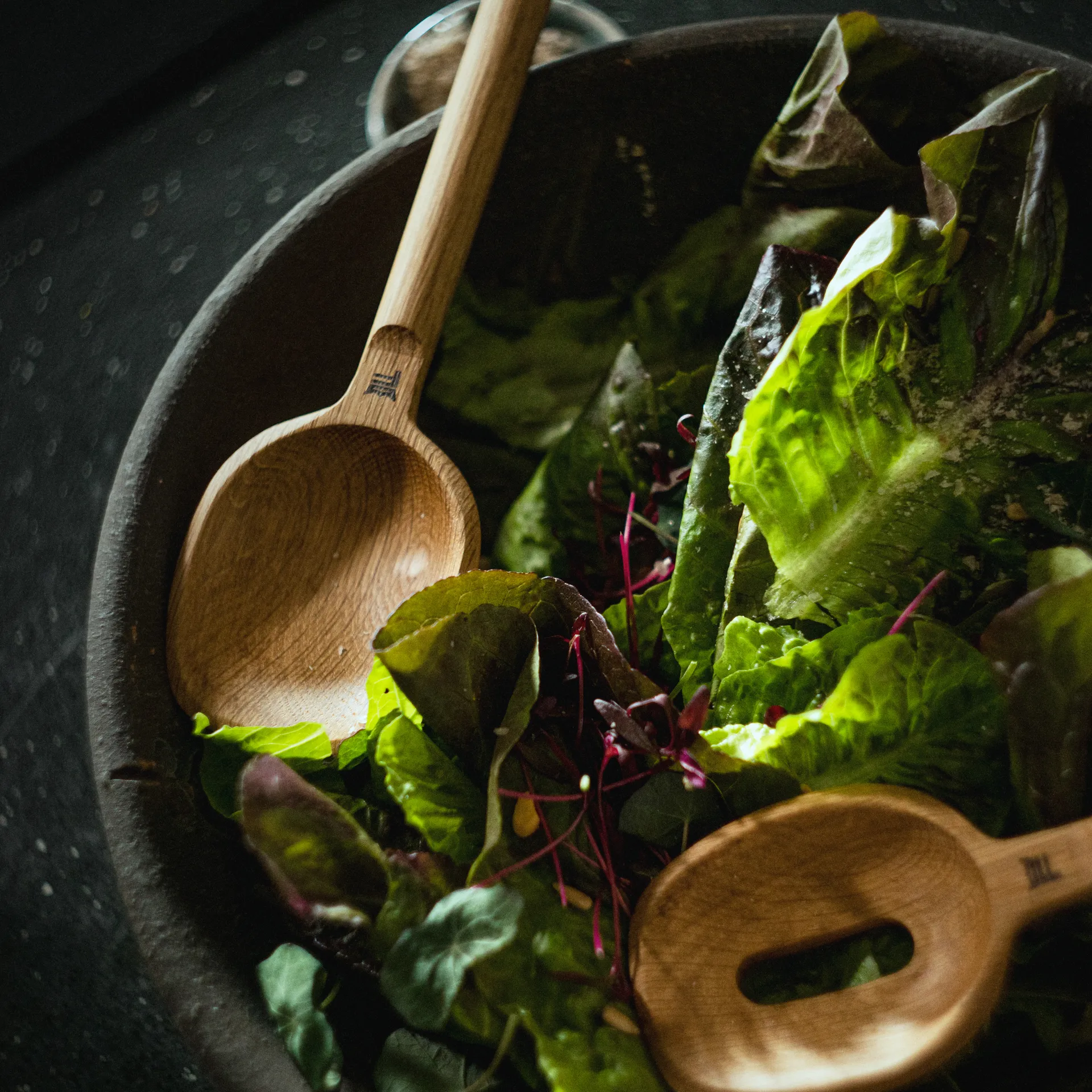 Norden lepel 2-pack, Eikenhout-roestvrij staal Fiskars