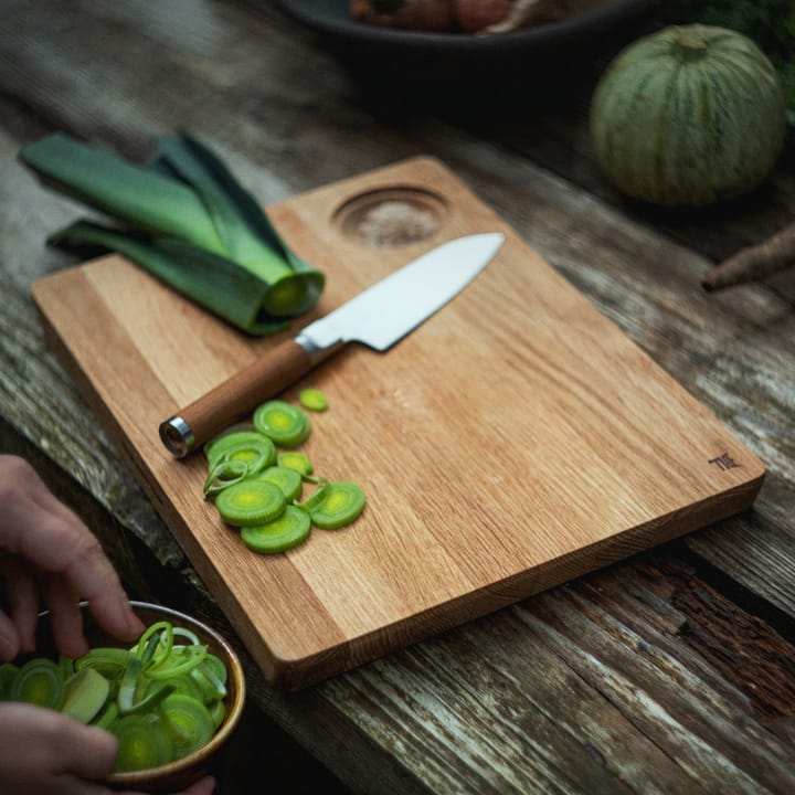 Norden snijplank eikenhout, Groot Fiskars