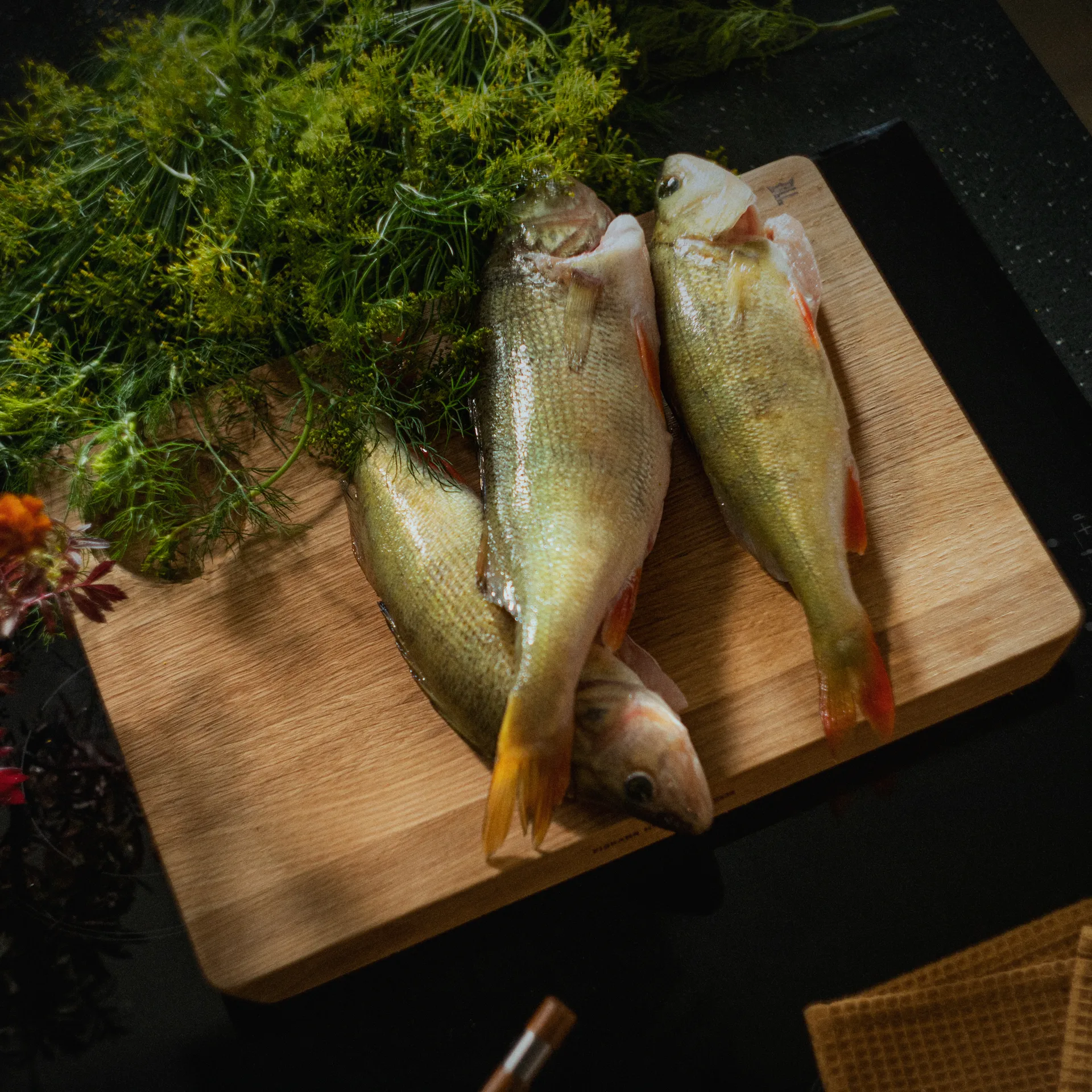 Norden snijplank eikenhout, Klein Fiskars