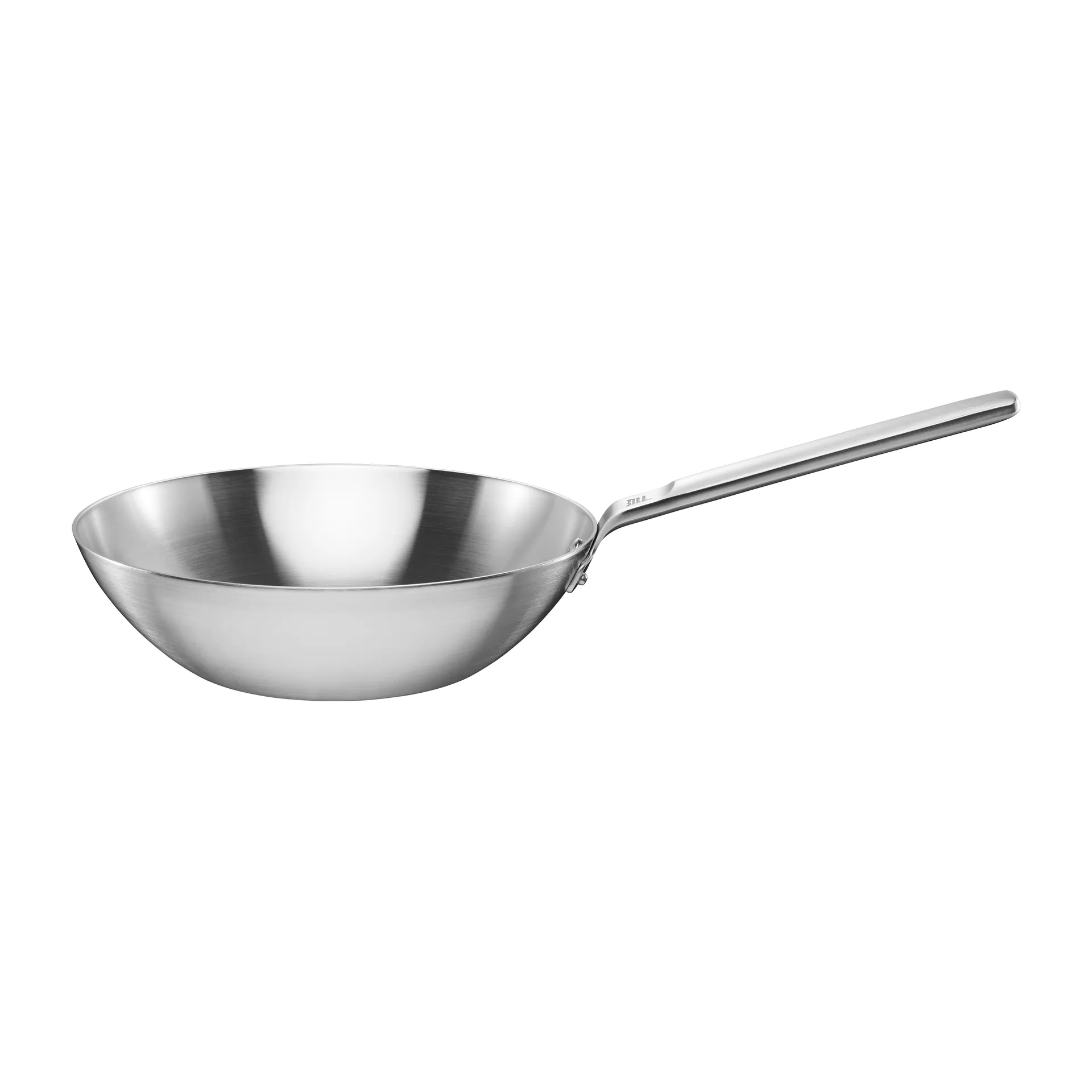 Norden Steel wokpan roestvrij staal ongecoat, Ø28 cm Fiskars