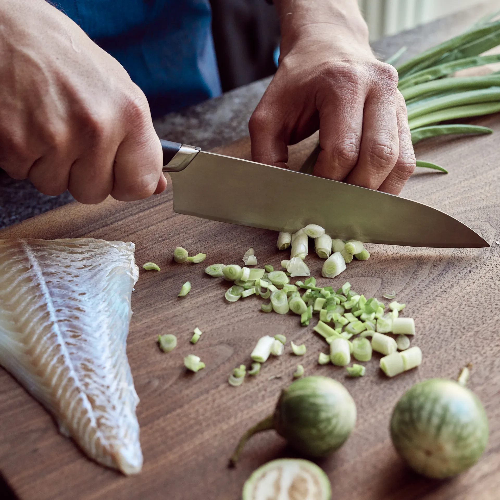 Titanium koksmes 20 cm, Zwart Fiskars