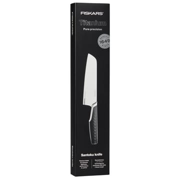 Titanium santokumes 16 cm - Zwart - Fiskars