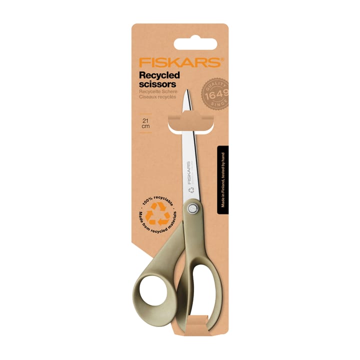 Universele schaar van gerecycled materiaal, 21 cm Fiskars