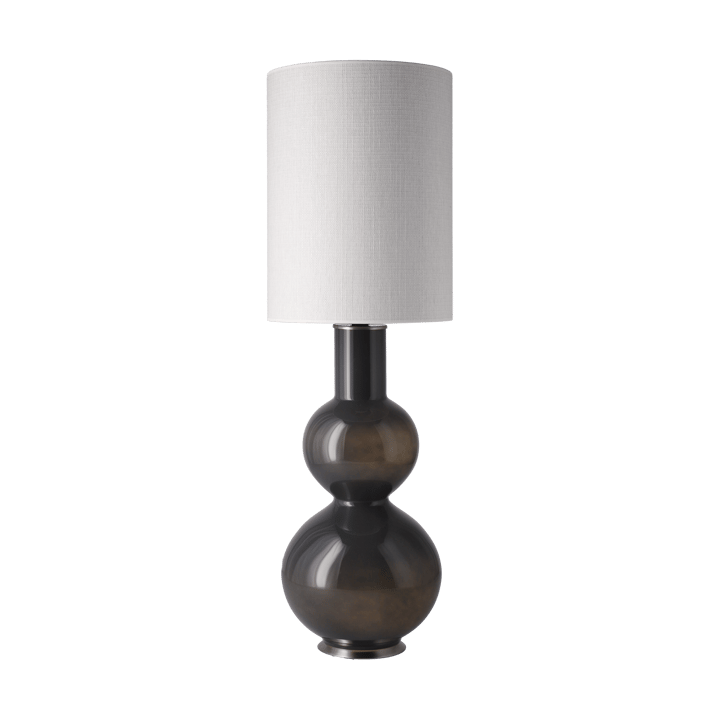Augusta tafellamp grijze lampvoet, Babel Beige L Flavia Lamps