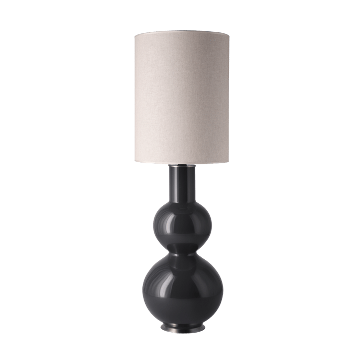 Augusta tafellamp grijze lampvoet - Milano Tostado L - Flavia Lamps