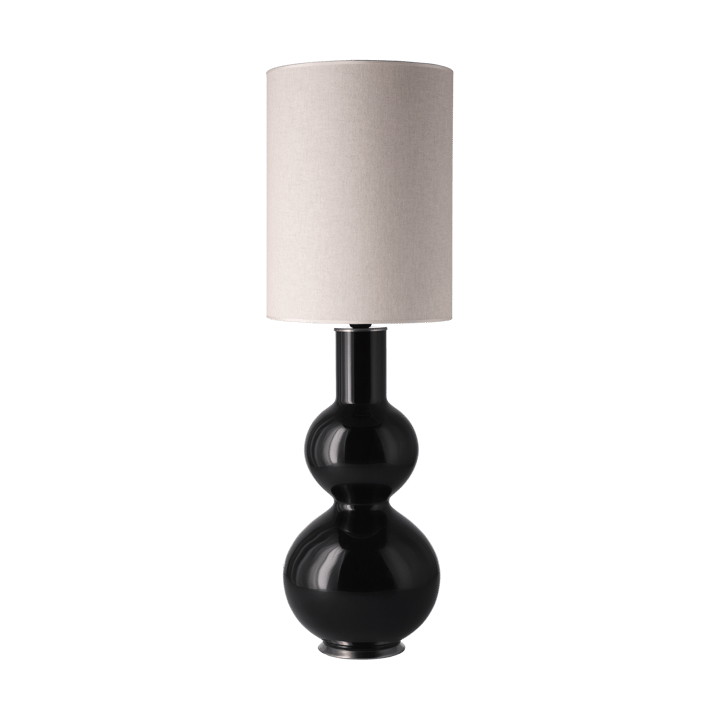Augusta tafellamp zwarte lampvoet - Milano Tostado L - Flavia Lamps