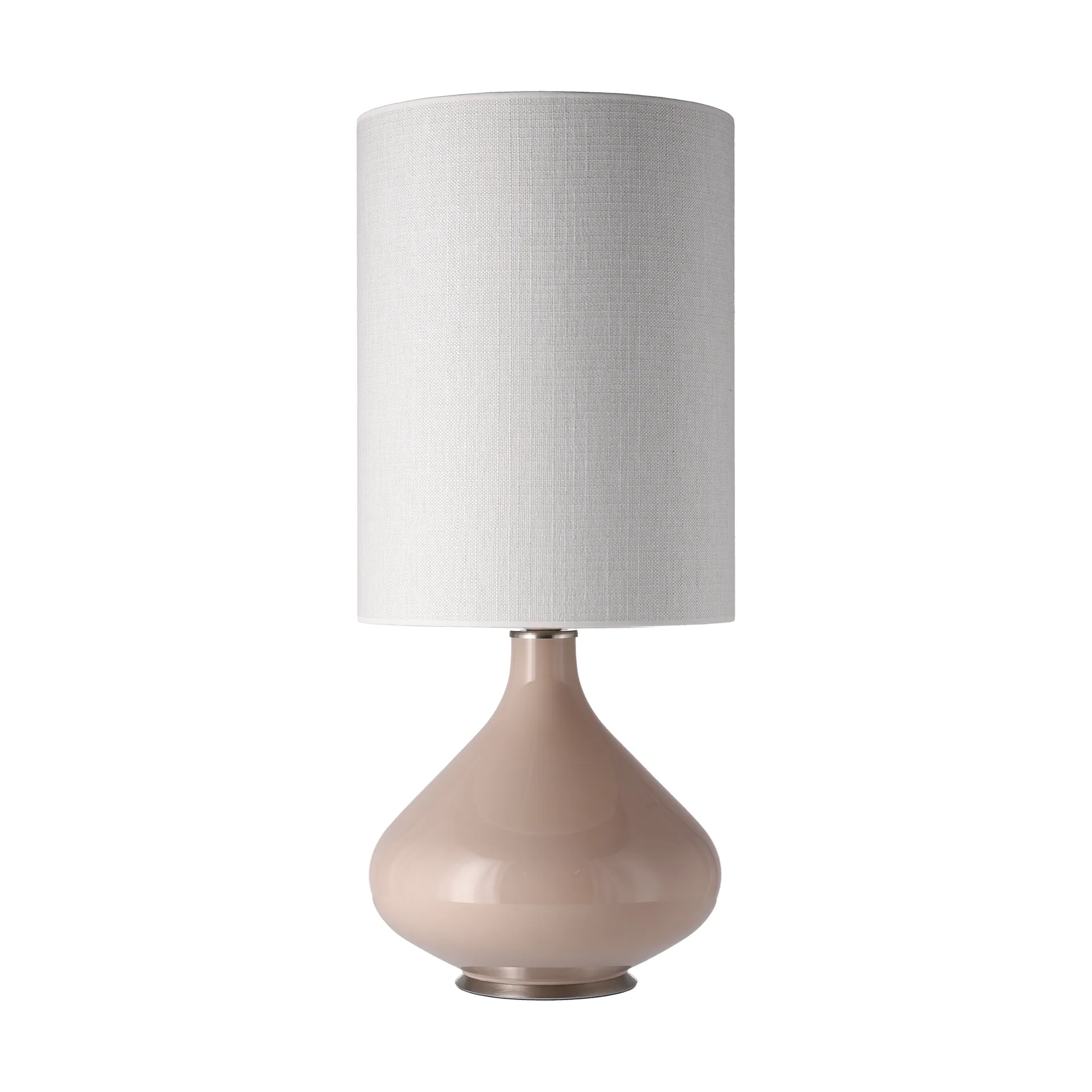 Flavia tafellamp beige lampvoet, Babel Beige L Flavia Lamps