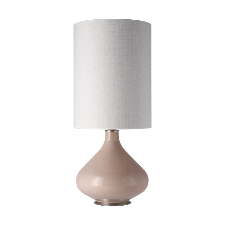 Flavia tafellamp beige lampvoet - Babel Beige L - Flavia Lamps