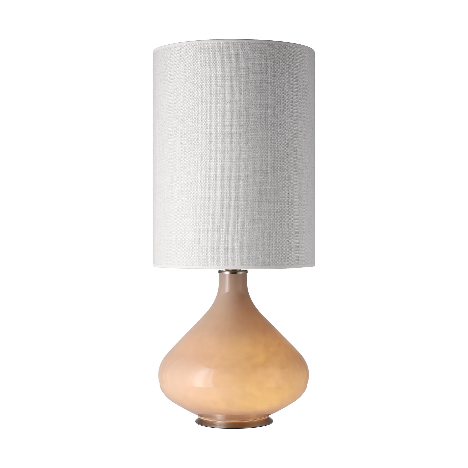 Flavia tafellamp beige lampvoet, Babel Beige L Flavia Lamps