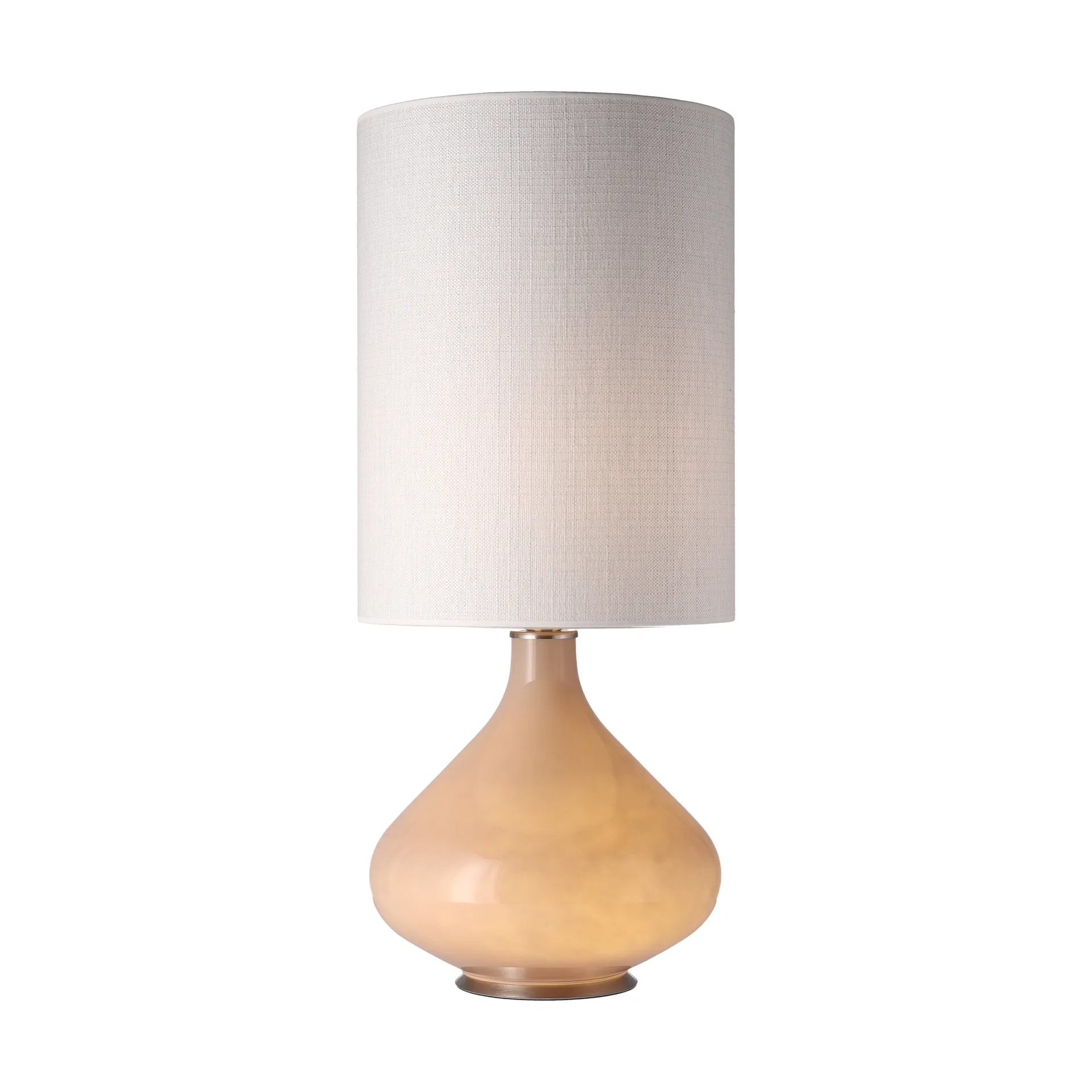 Flavia tafellamp beige lampvoet, Babel Beige L Flavia Lamps