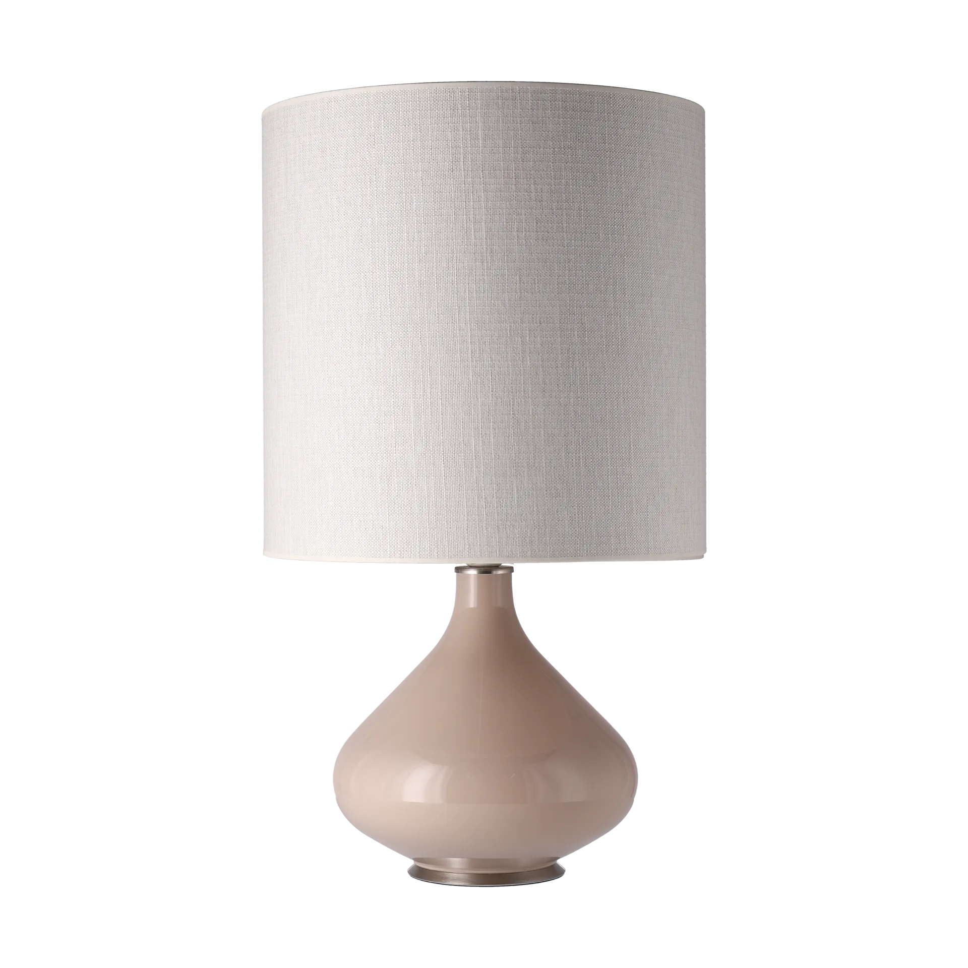 Flavia tafellamp beige lampvoet, Babel Beige M Flavia Lamps