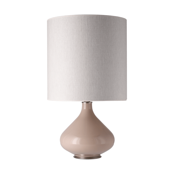 Flavia tafellamp beige lampvoet - Babel Beige M - Flavia Lamps