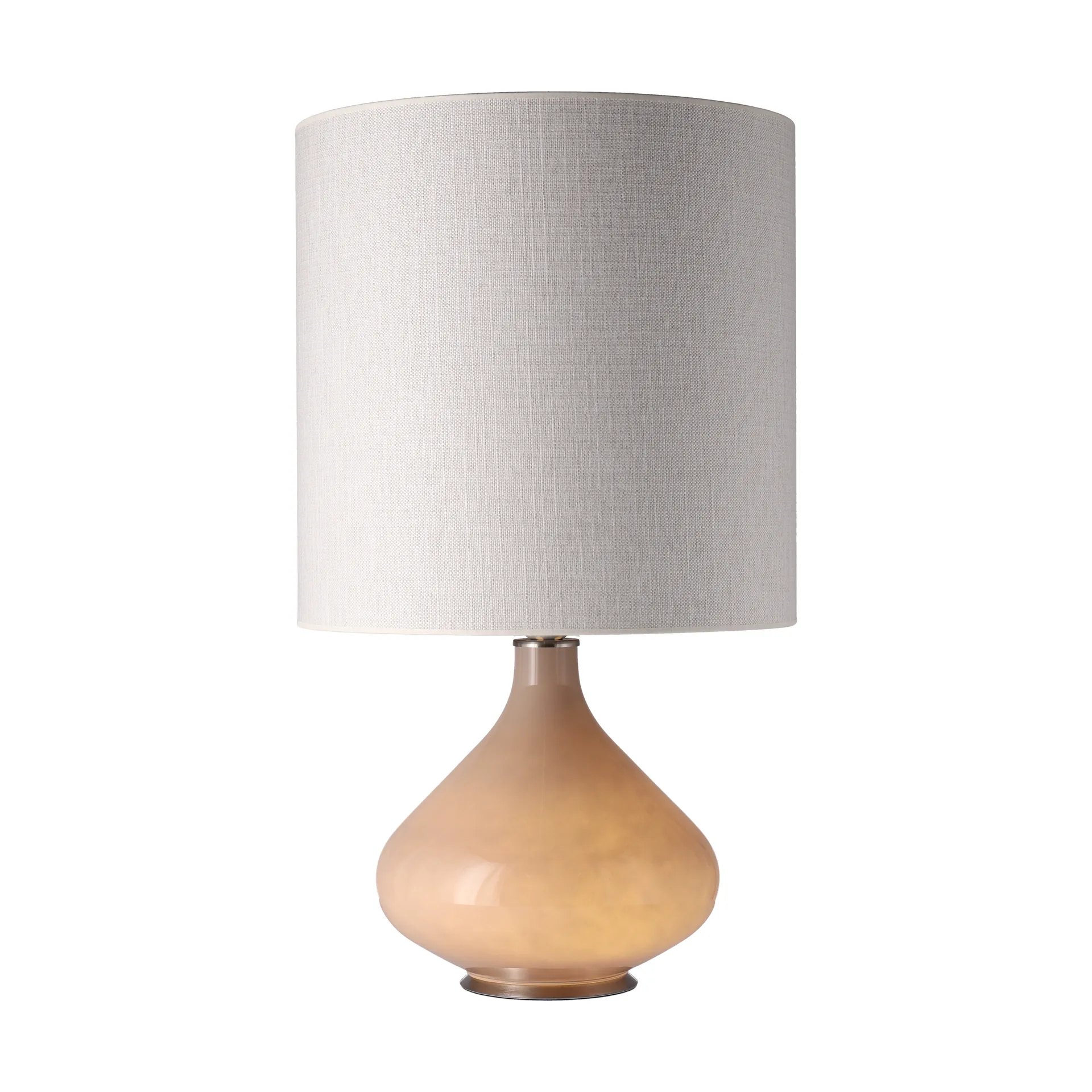 Flavia tafellamp beige lampvoet, Babel Beige M Flavia Lamps