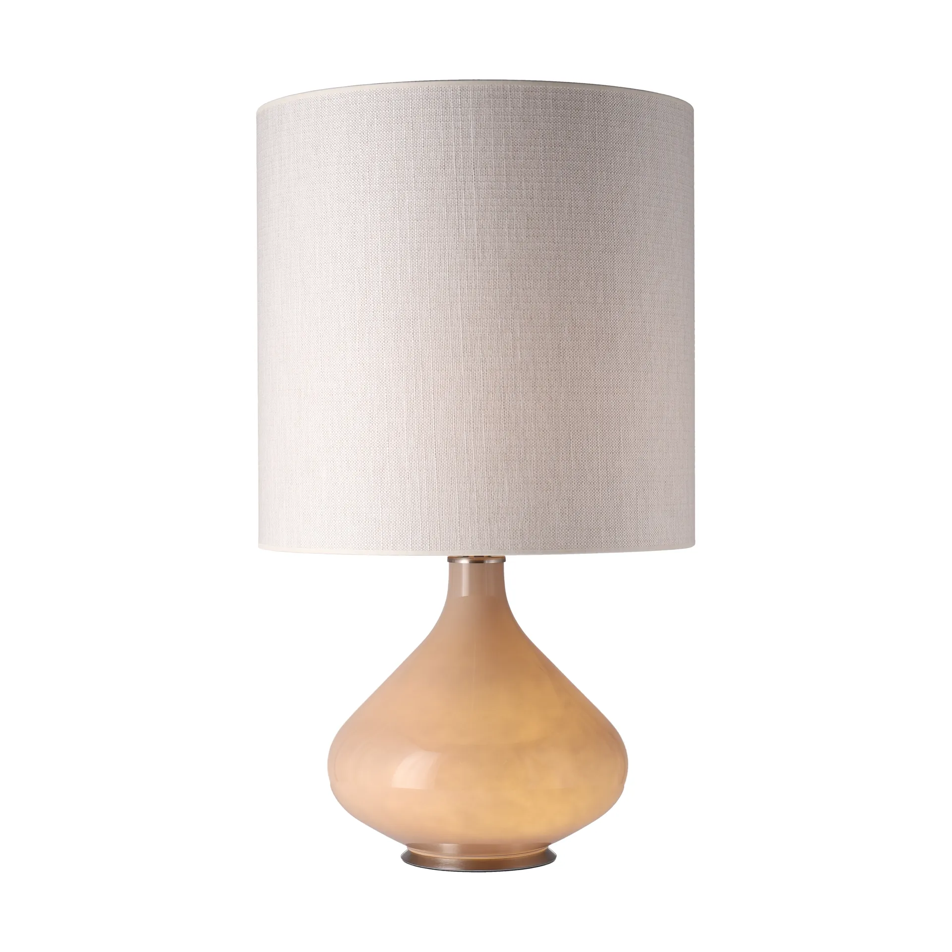 Flavia tafellamp beige lampvoet, Babel Beige M Flavia Lamps