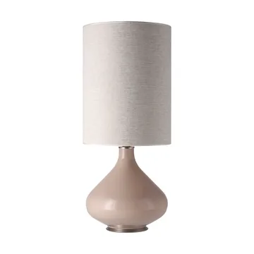 Flavia tafellamp beige lampvoet - London Beige L - Flavia Lamps