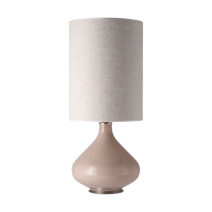 Flavia tafellamp beige lampvoet - London Beige L - Flavia Lamps