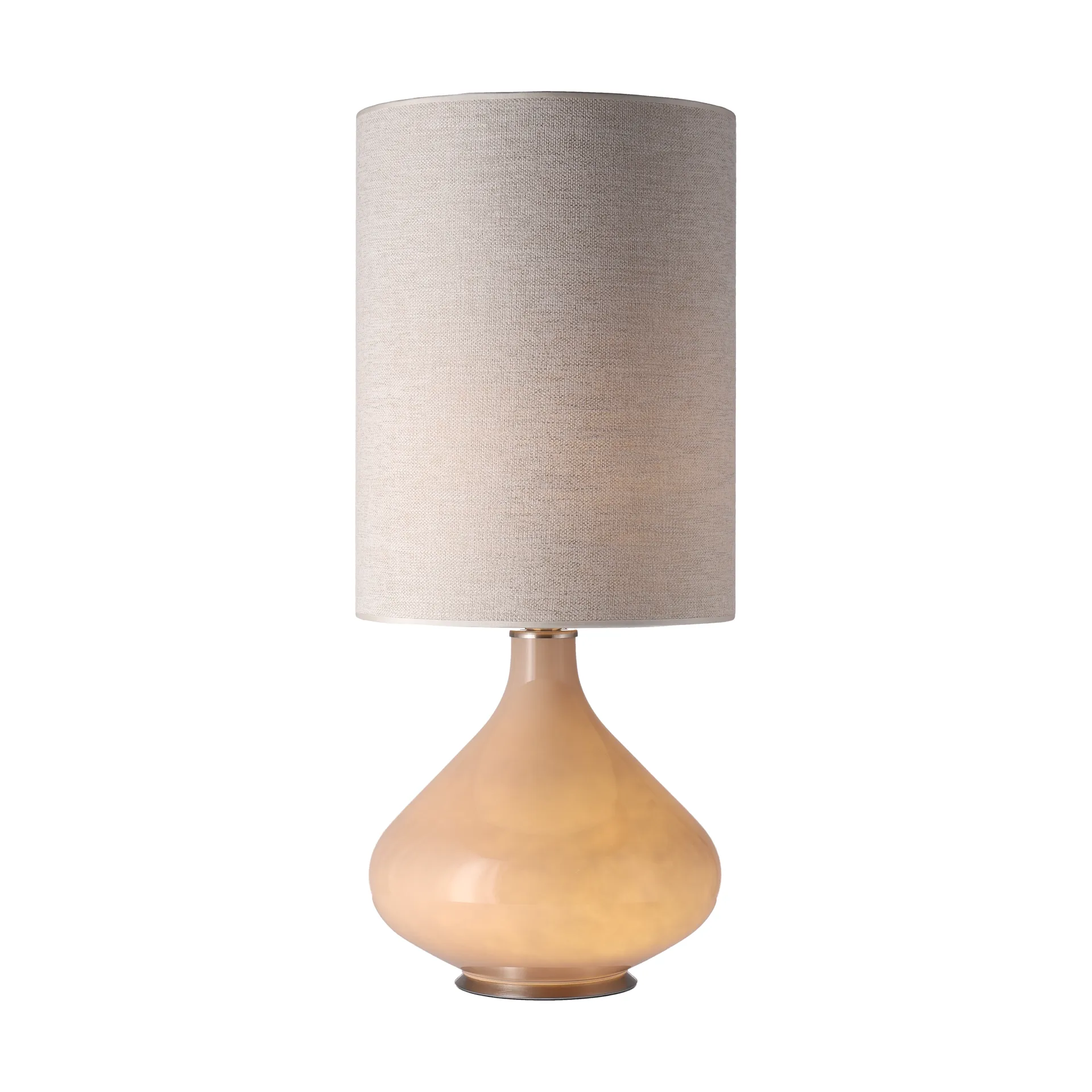Flavia tafellamp beige lampvoet, London Beige L Flavia Lamps