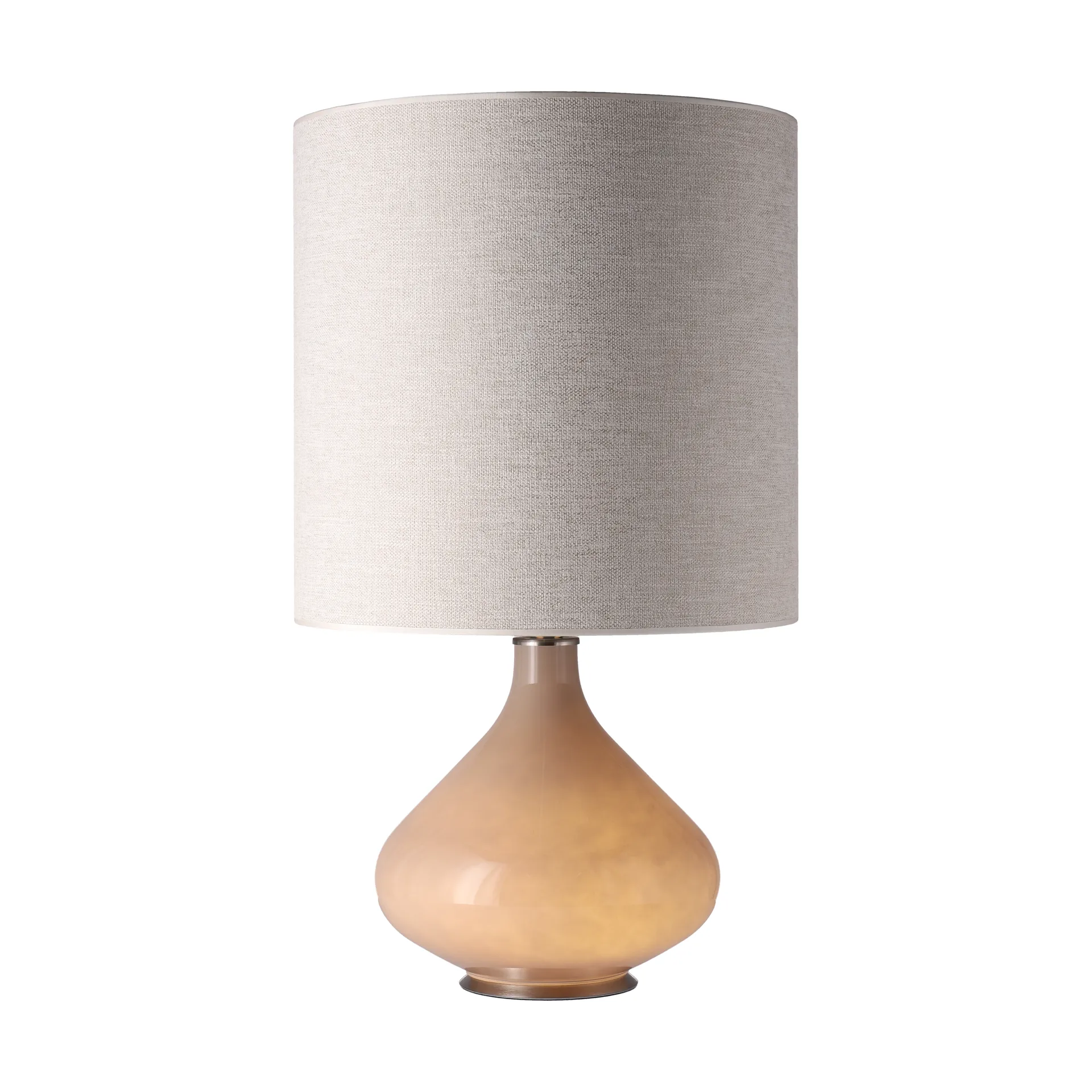 Flavia tafellamp beige lampvoet, London Beige M Flavia Lamps